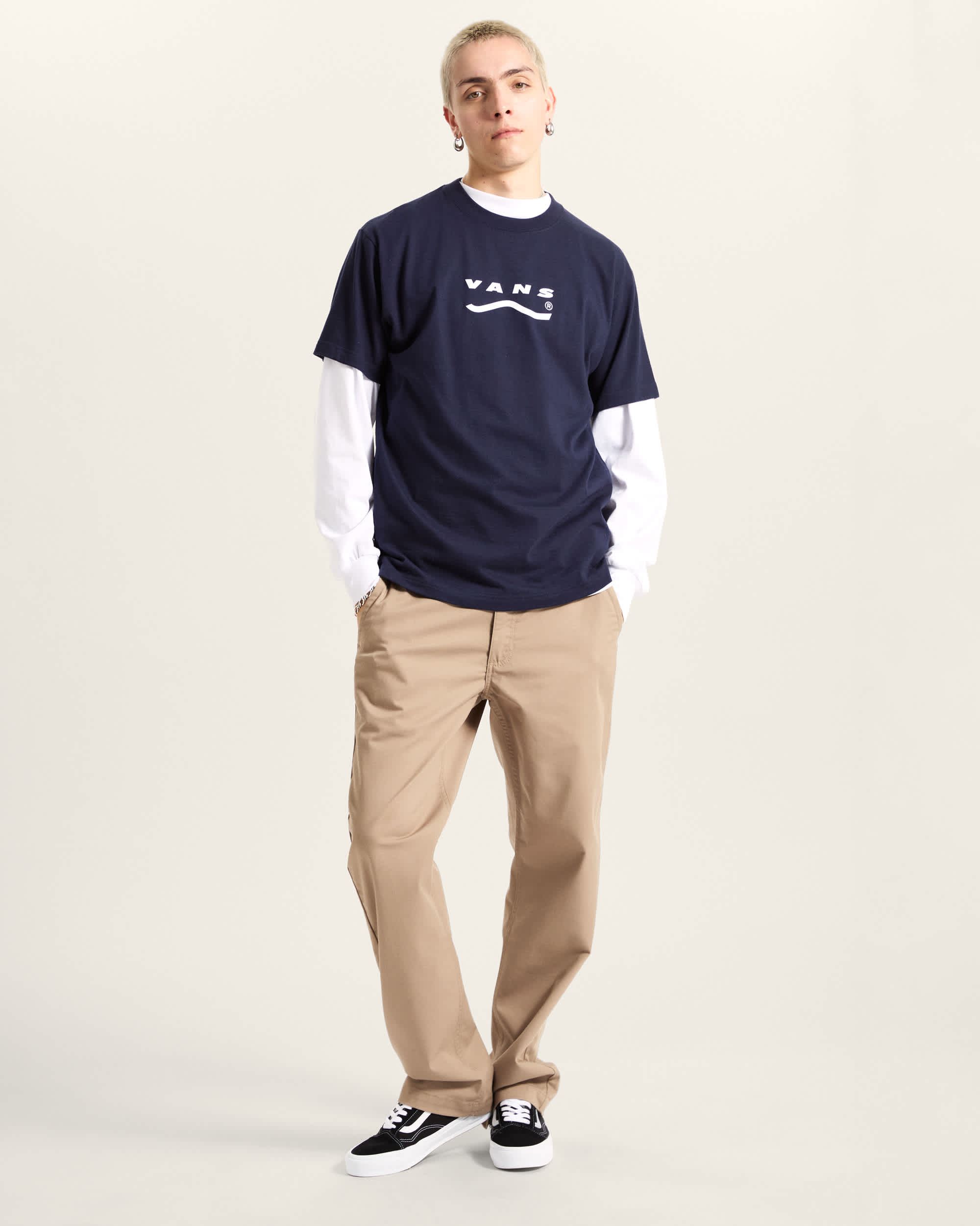 Tshirt Determined VANS Bleu ALT5