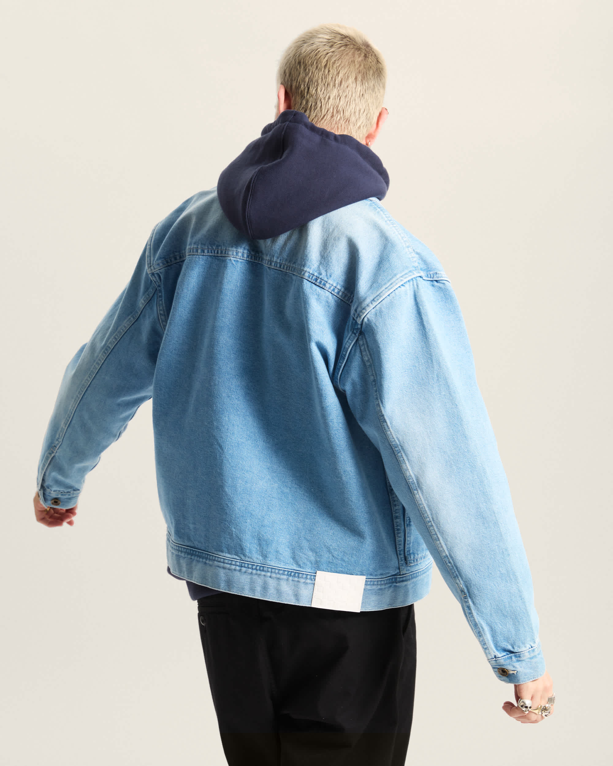 Premium Mcavoy Trucker Jacket VANS Blue ALT3