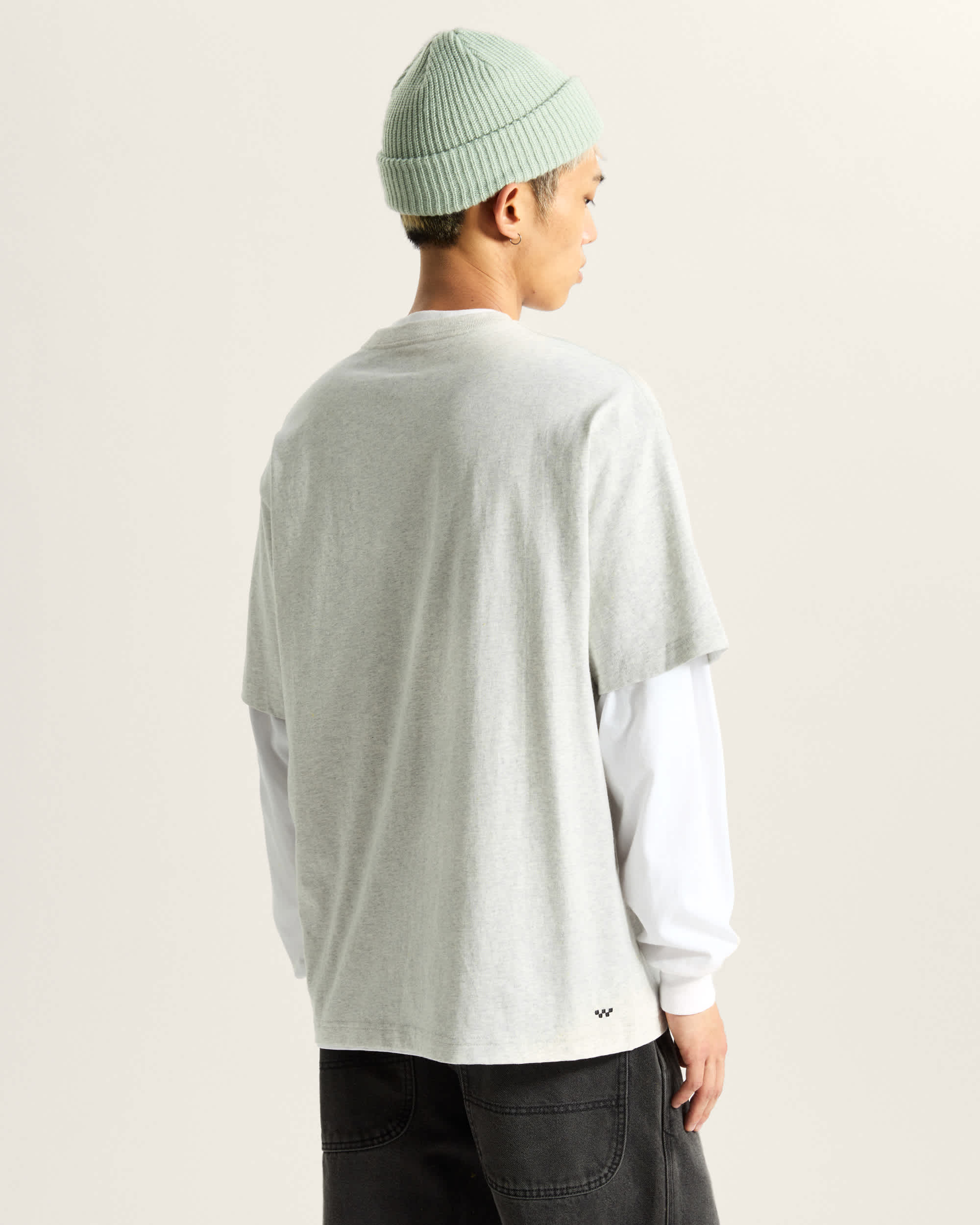 Skate Splatter TShirt VANS Grau ALT3