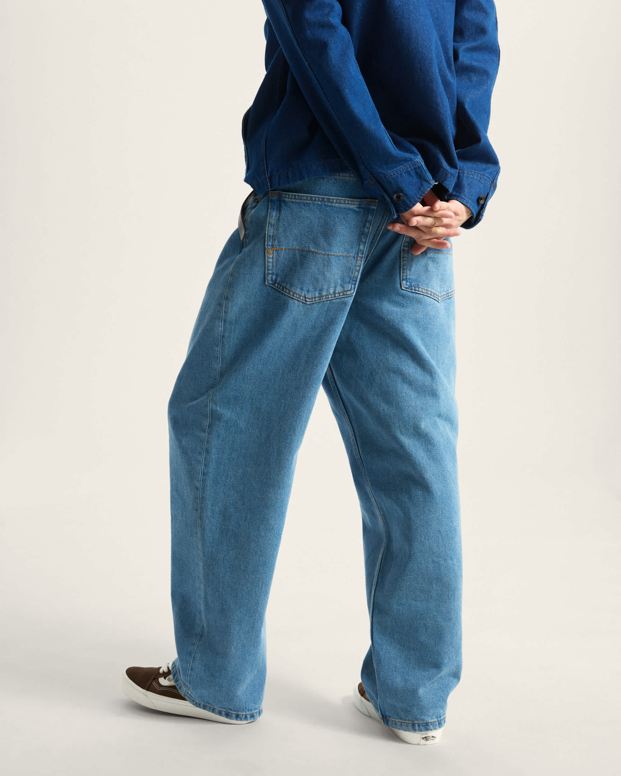 Check5 Baggy Denim Hose VANS Blau ALT3
