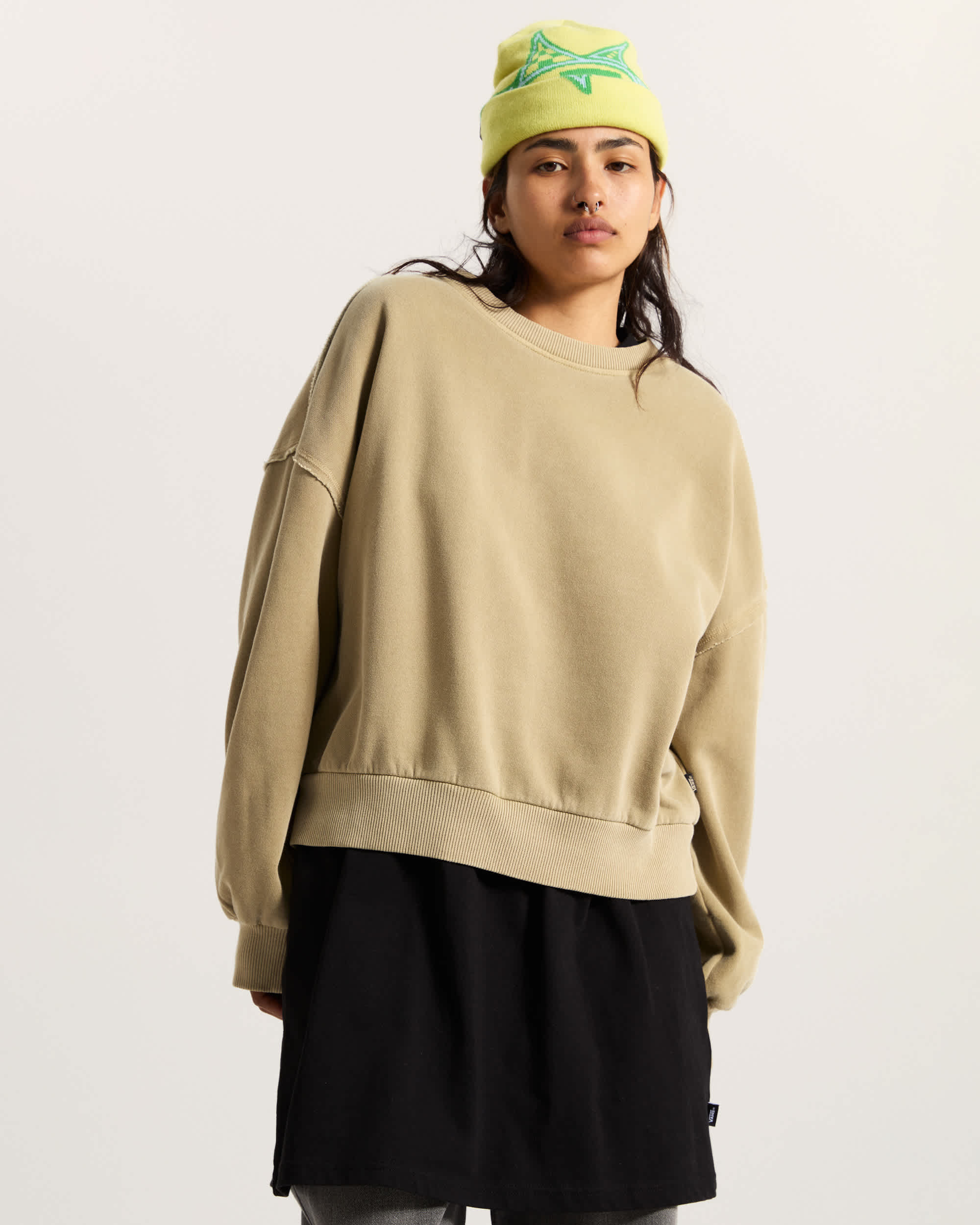 Got Your Back Crew Sweatshirt VANS Braun ALT2