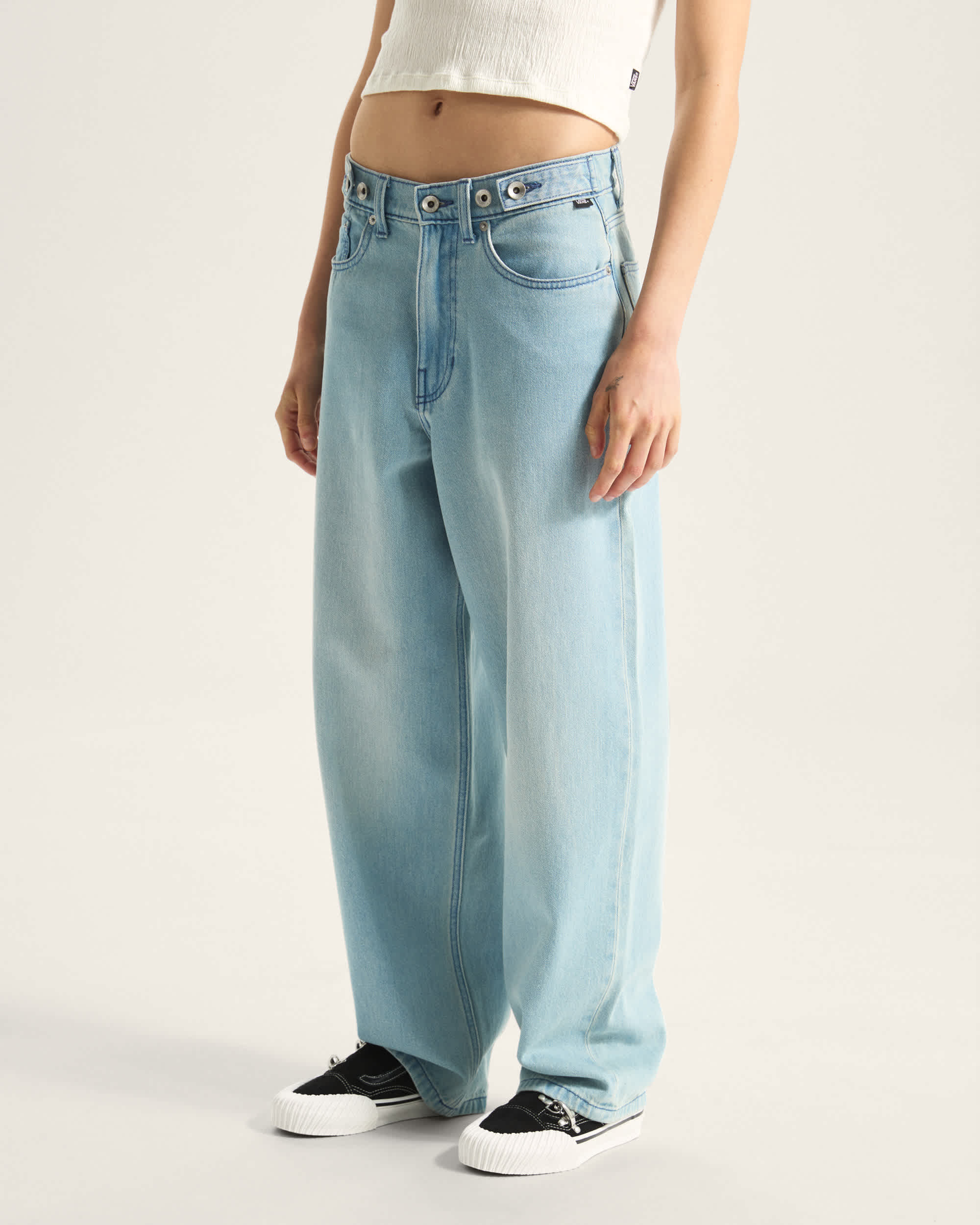 Check5 Baggy Denim Hose VANS Blau ALT2