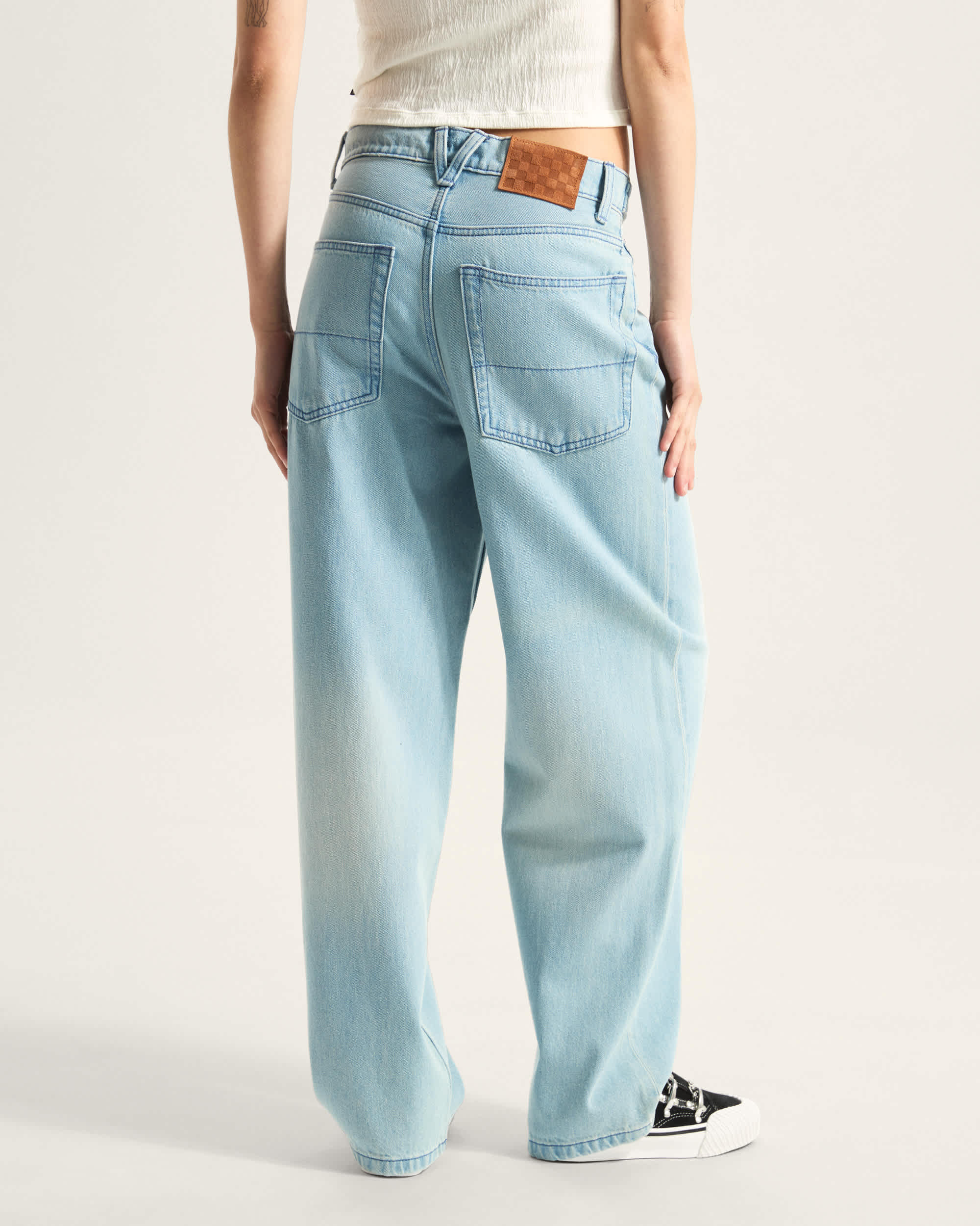 Check5 Baggy Denim Hose VANS Blau ALT3
