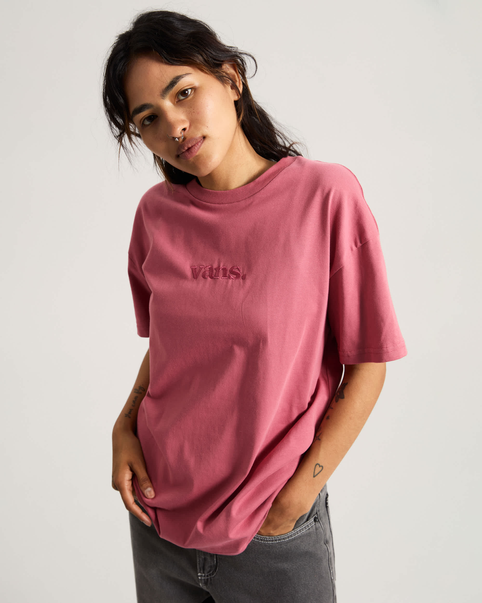 Essential TShirt VANS Rosa ALT2
