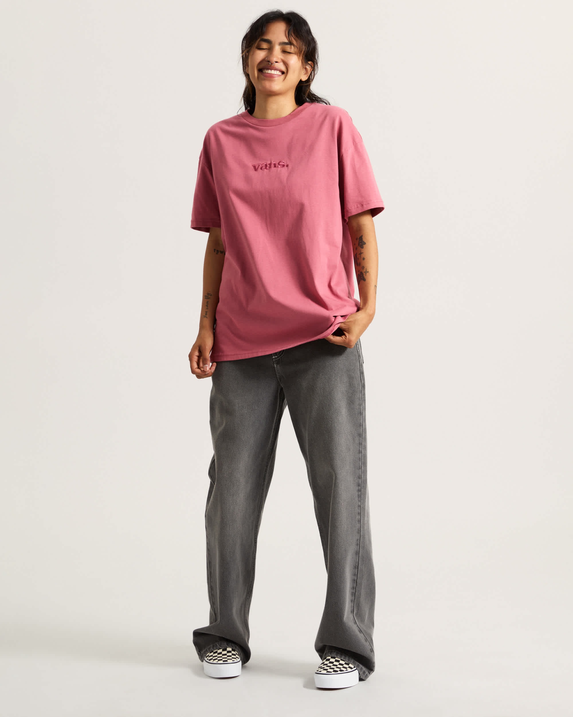 Essential TShirt VANS Rosa ALT5