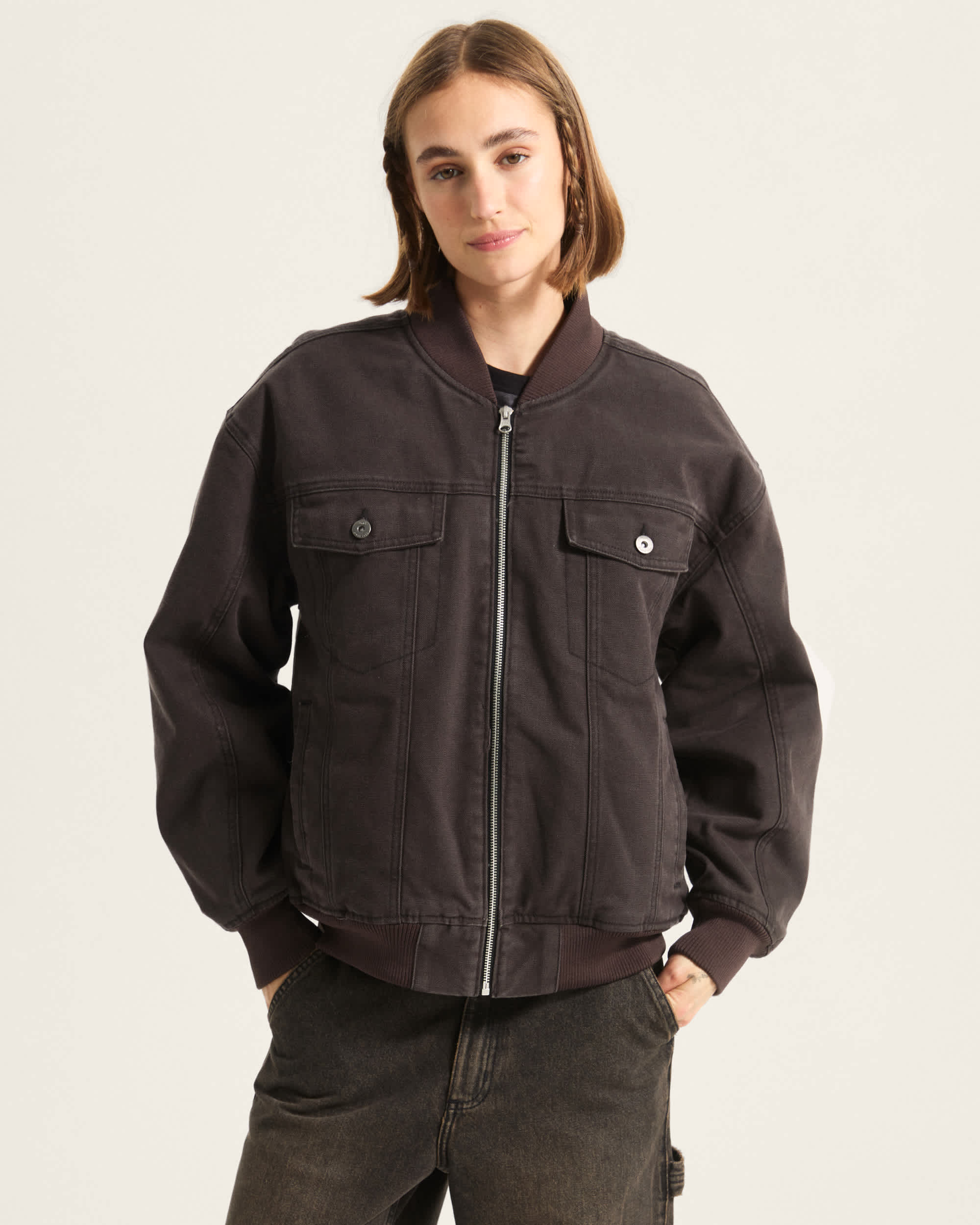 Truckstop Bomberjacke VANS Braun ALT2