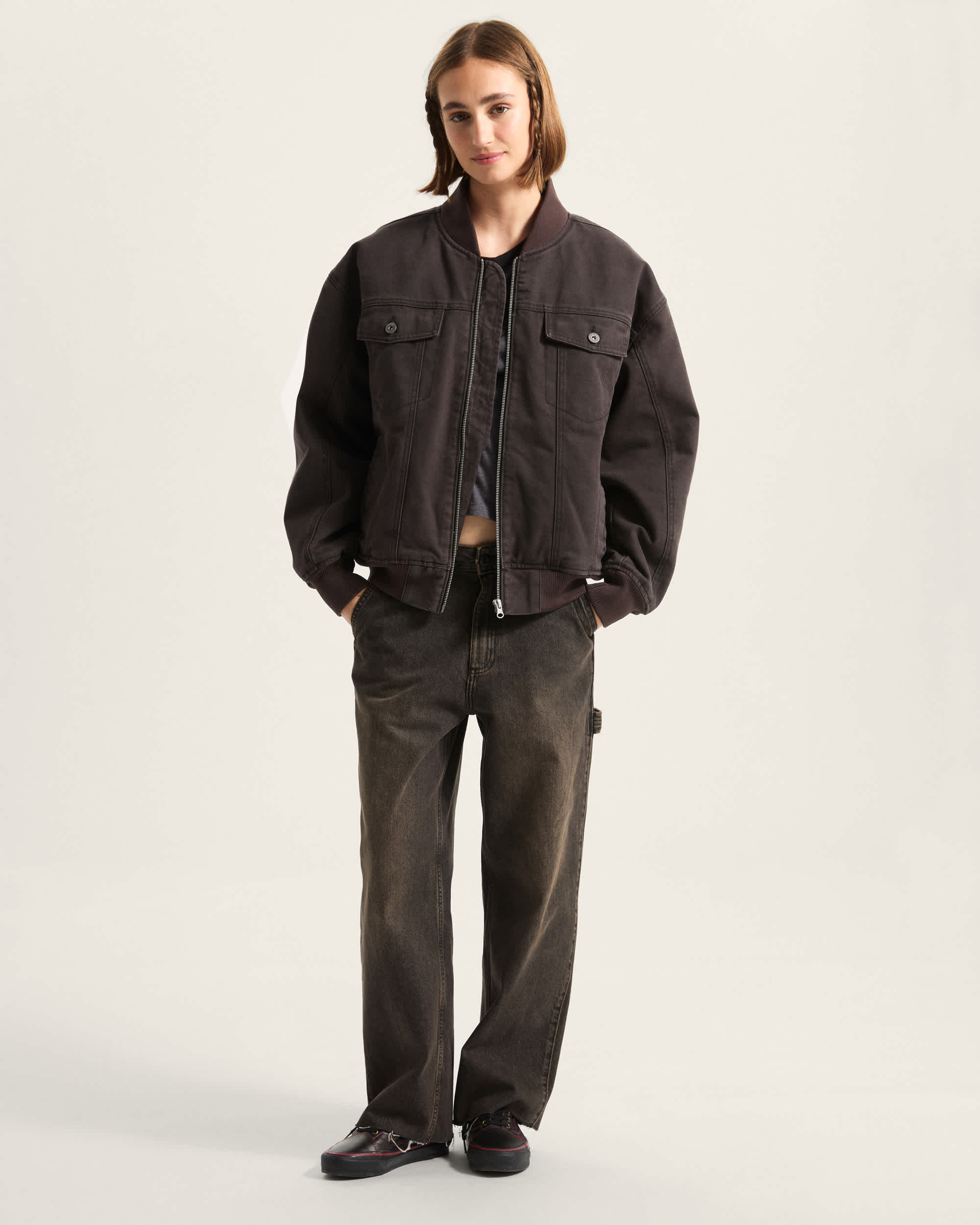 Truckstop Bomberjacke VANS Braun ALT5