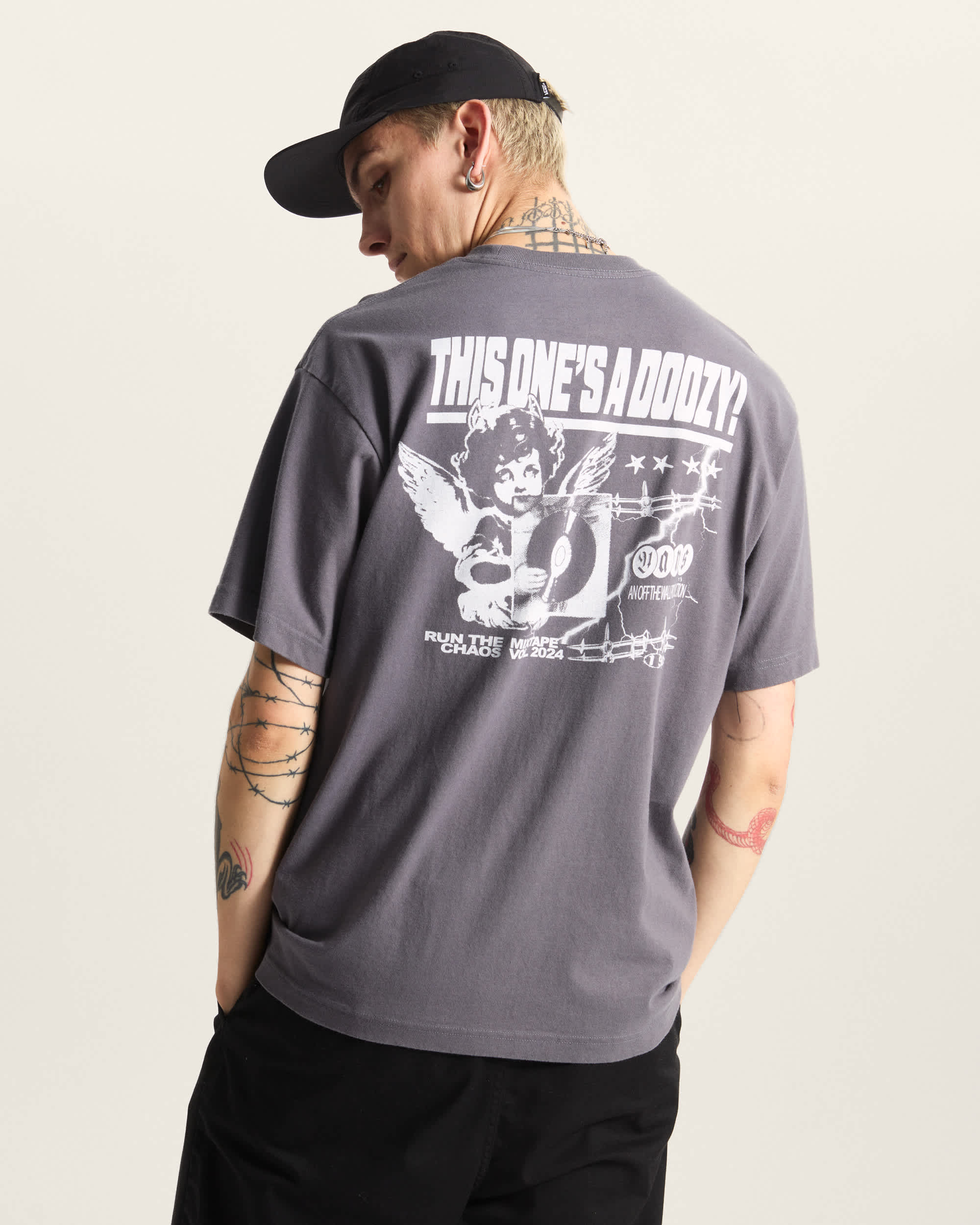 Tshirt Earthbound VANS Gris ALT3