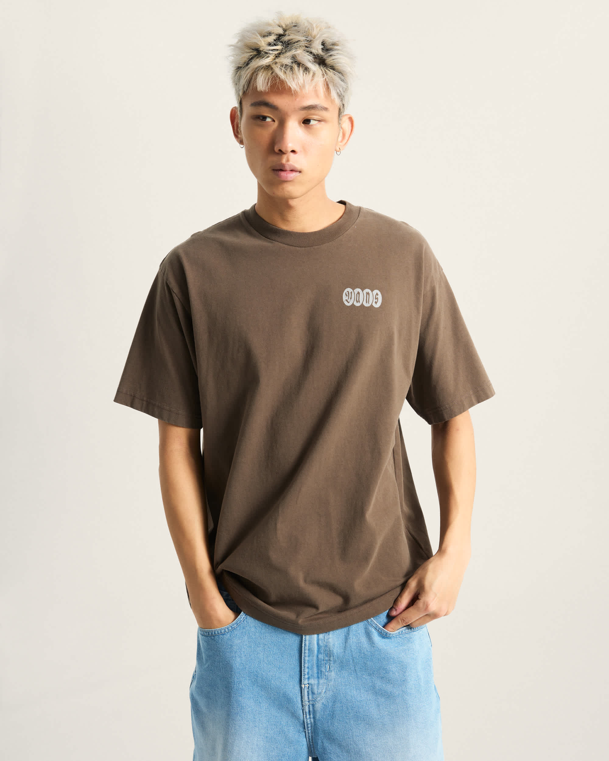 Tshirt Earthbound VANS Marron ALT2