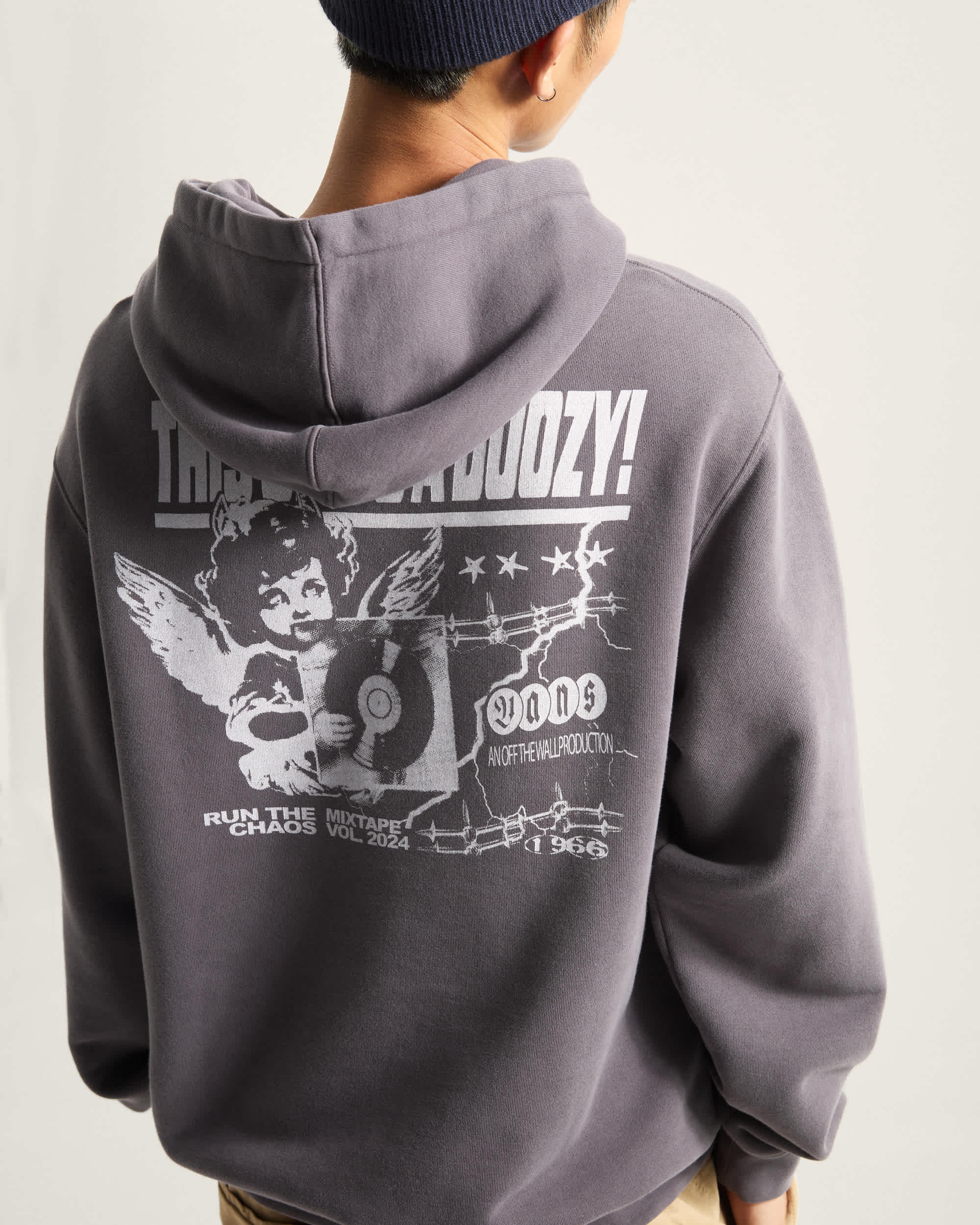 Earthbound Hoodie VANS Grau ALT3