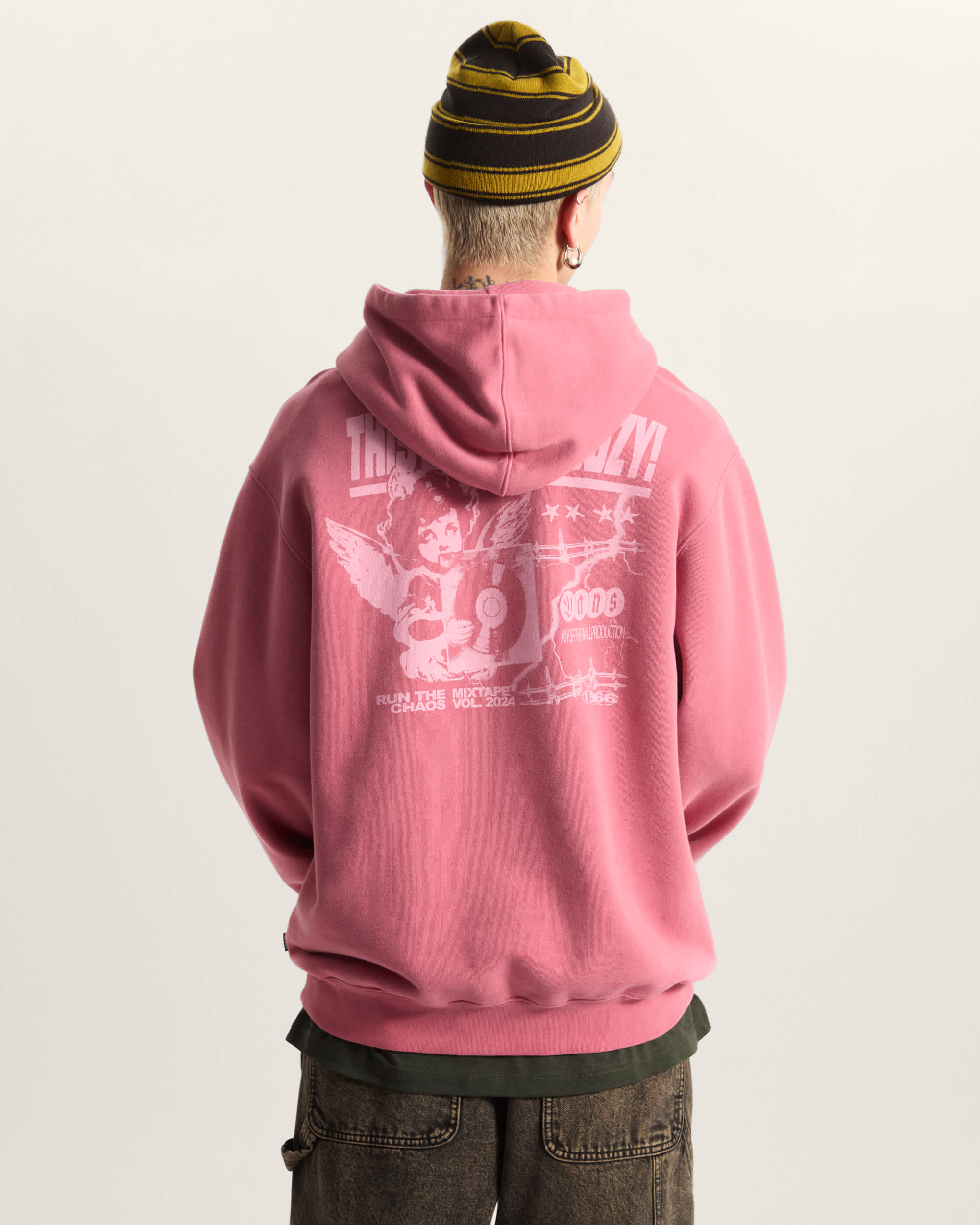Earthbound Hoodie VANS Rosa ALT3