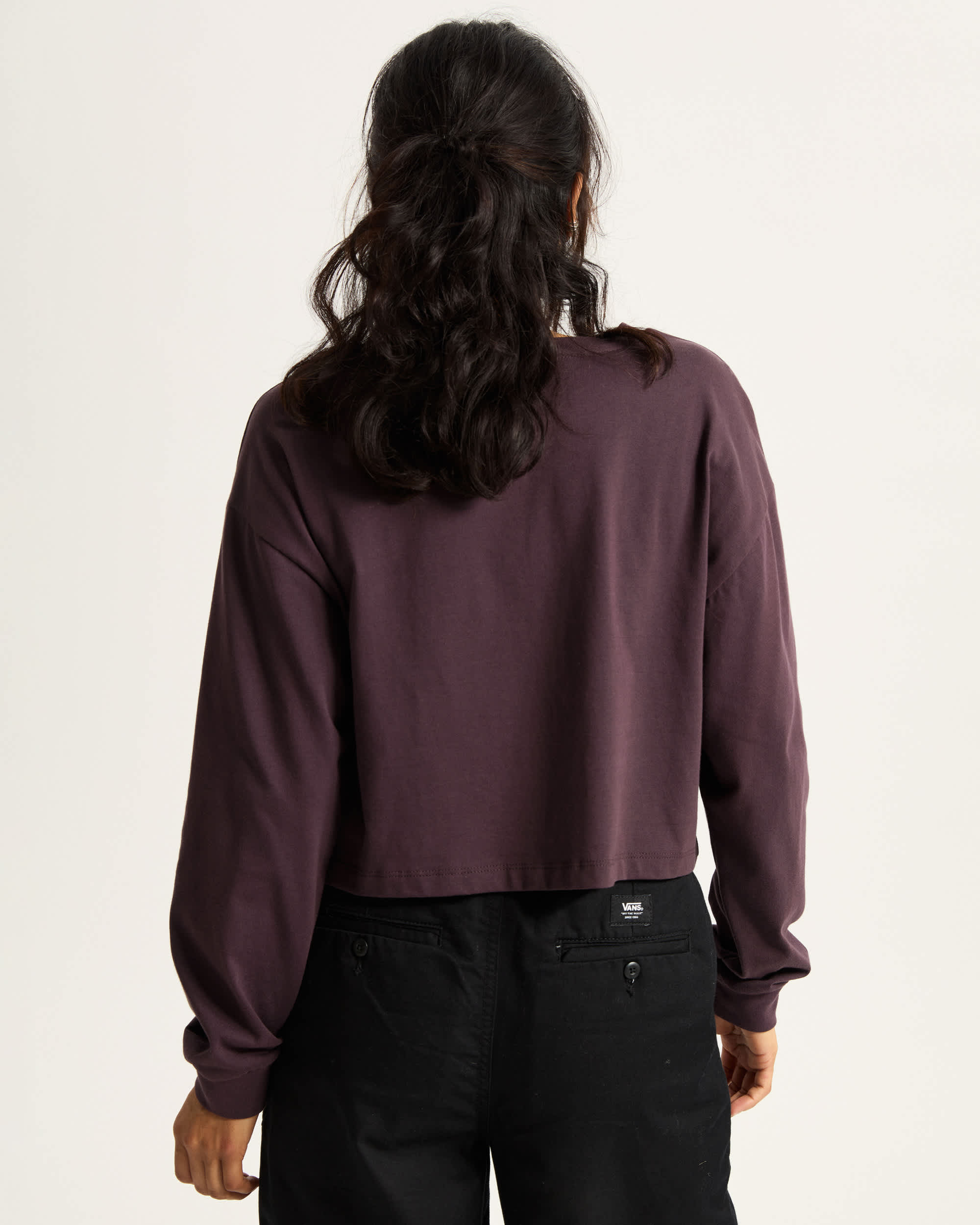 Lil Bear Relax Crop TShirt VANS Blau ALT3