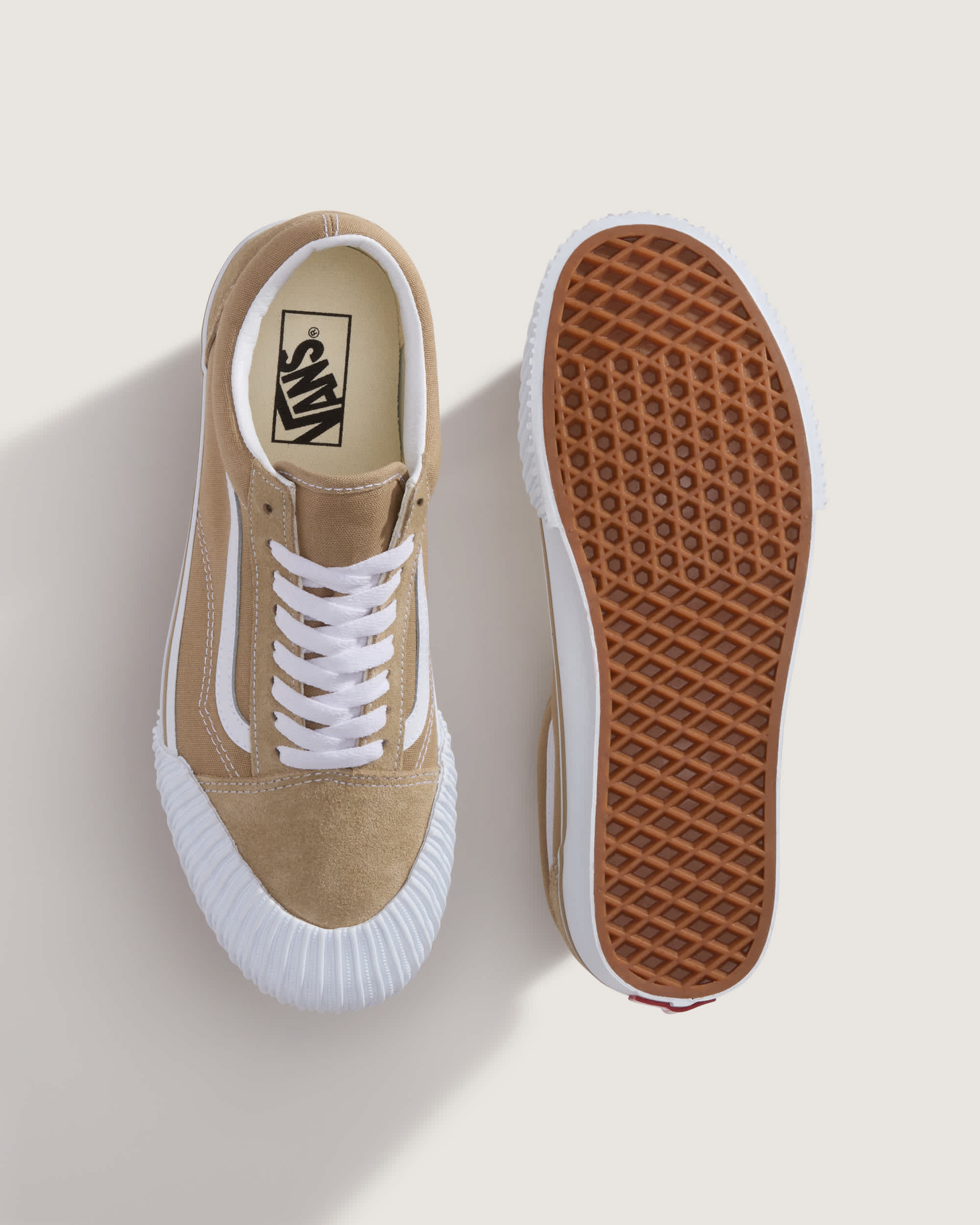 Old Skool Shoes VANS Beige ALT2