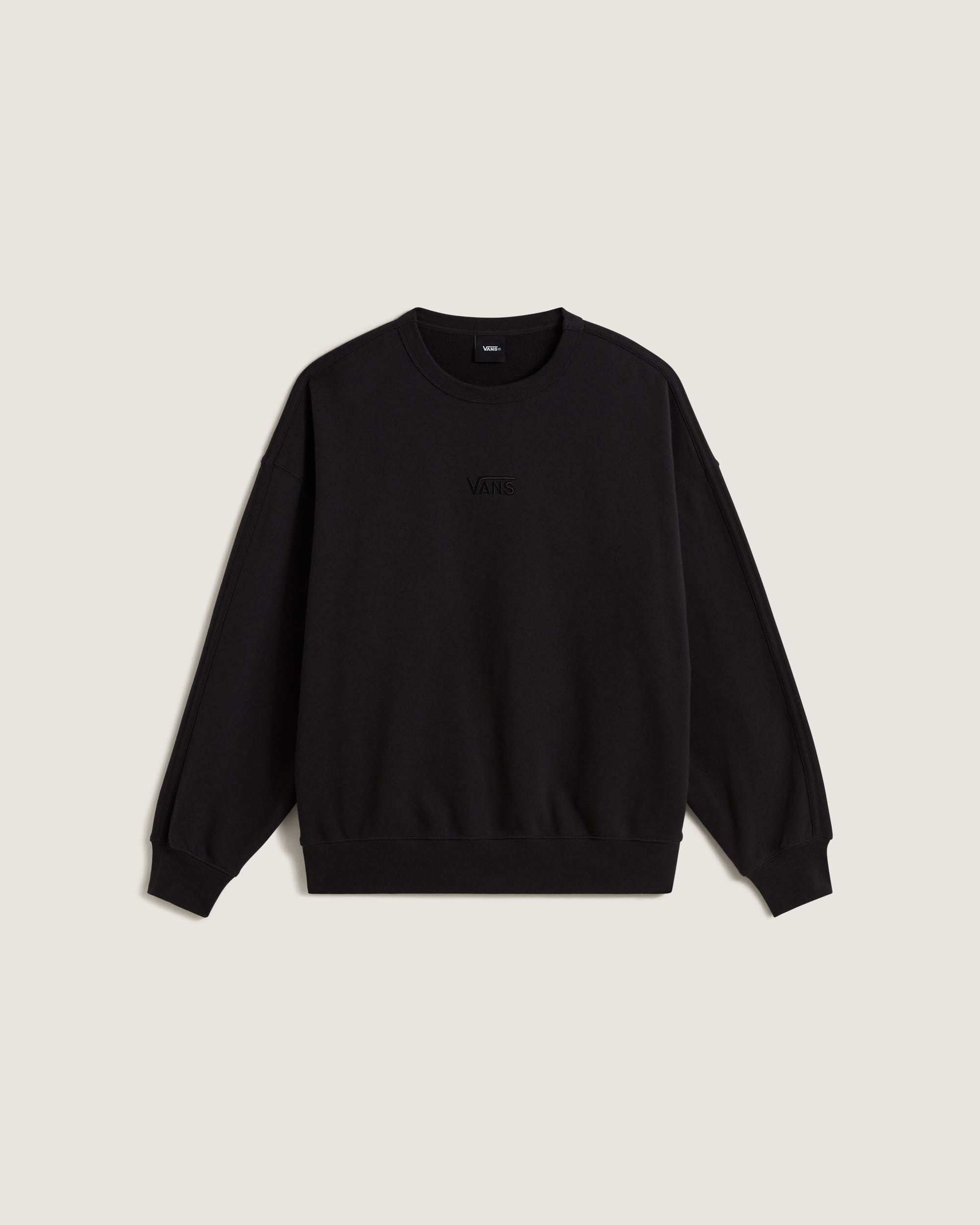 Premium Logo Crew Sweatshirt VANS Schwarz HERO