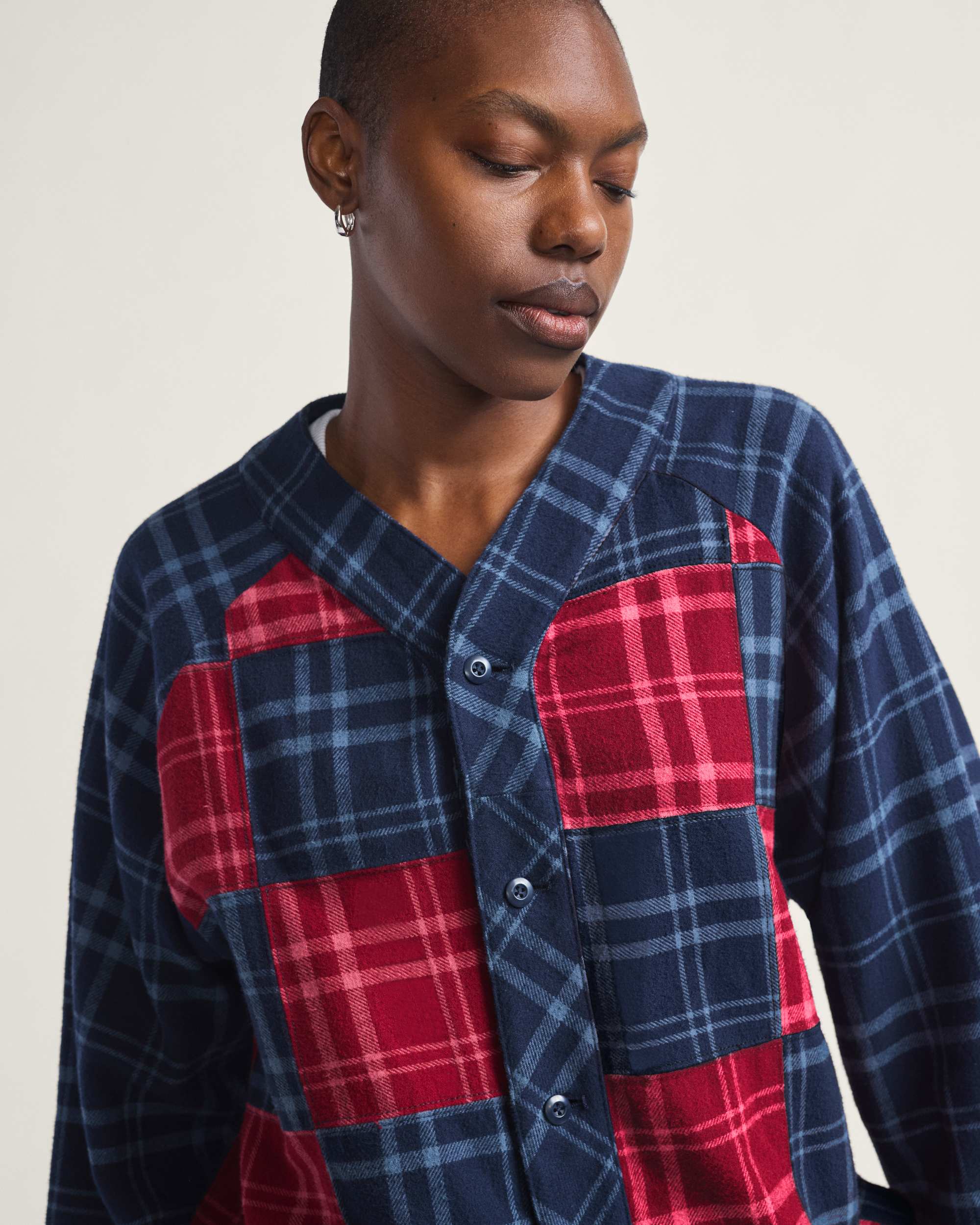 OTW Blocked Flanellhemd VANS Blau ALT3