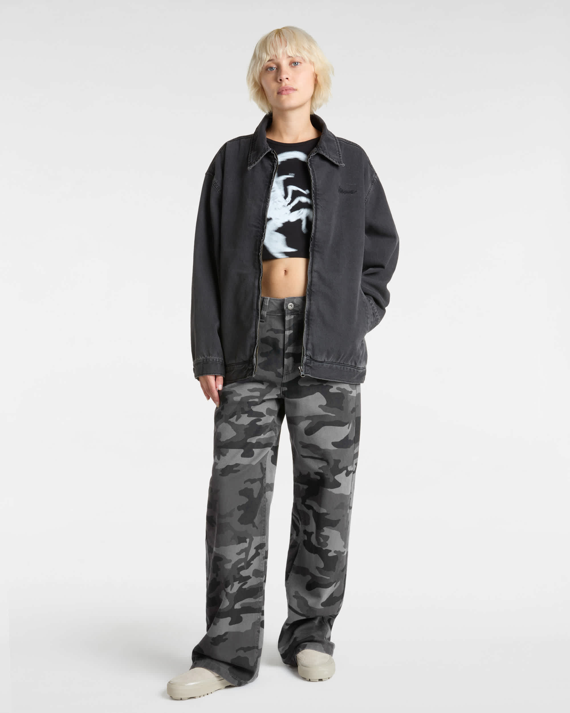 Pantalon  5 poches Sirelle Puddle VANS Noir ALT5