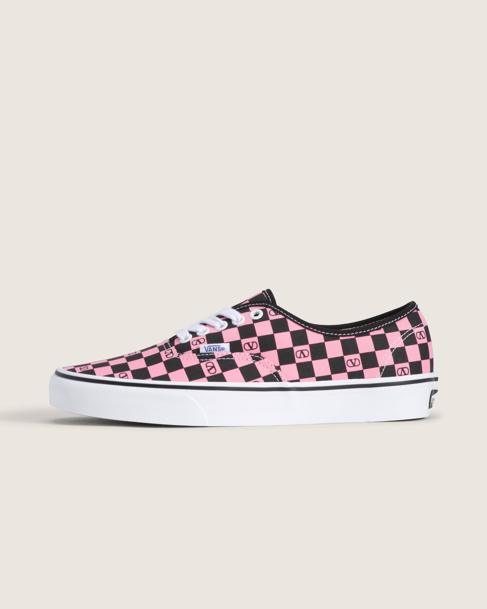 Valentino Garavani und Vans Authentic Checkerboard VANS Rosa HERO