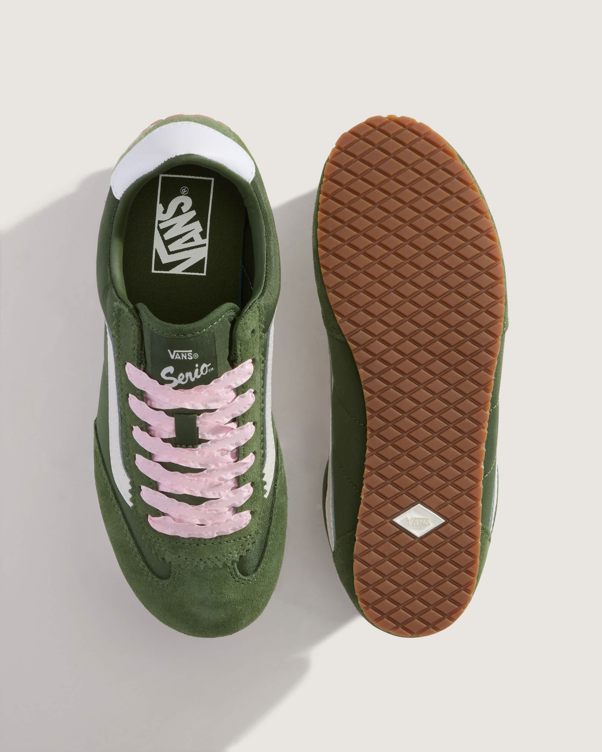 Chaussures Super Lowpro VANS Vert ALT2
