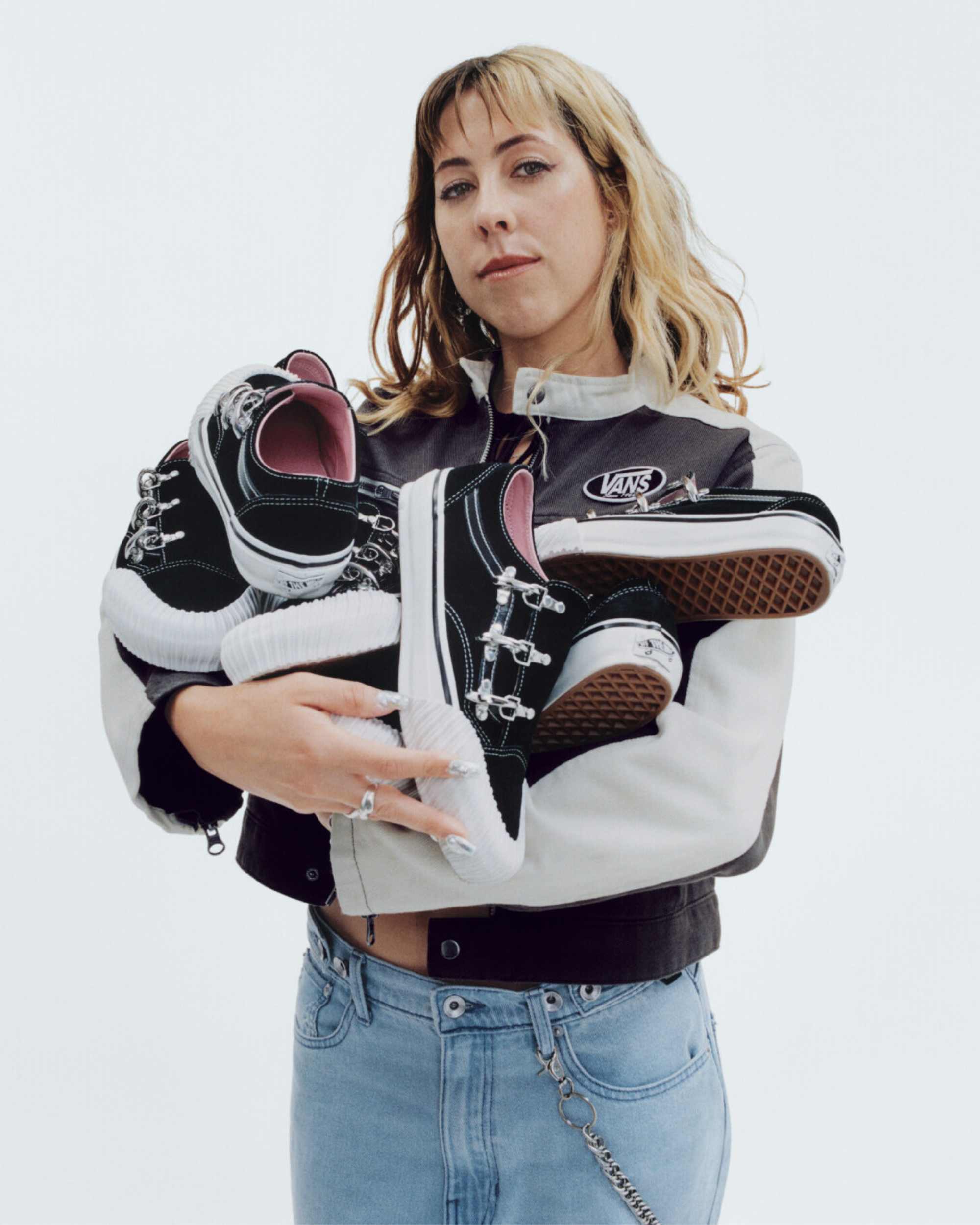 Chaussures Premium Old Skool Wrap Karina VANS Noir ALT5