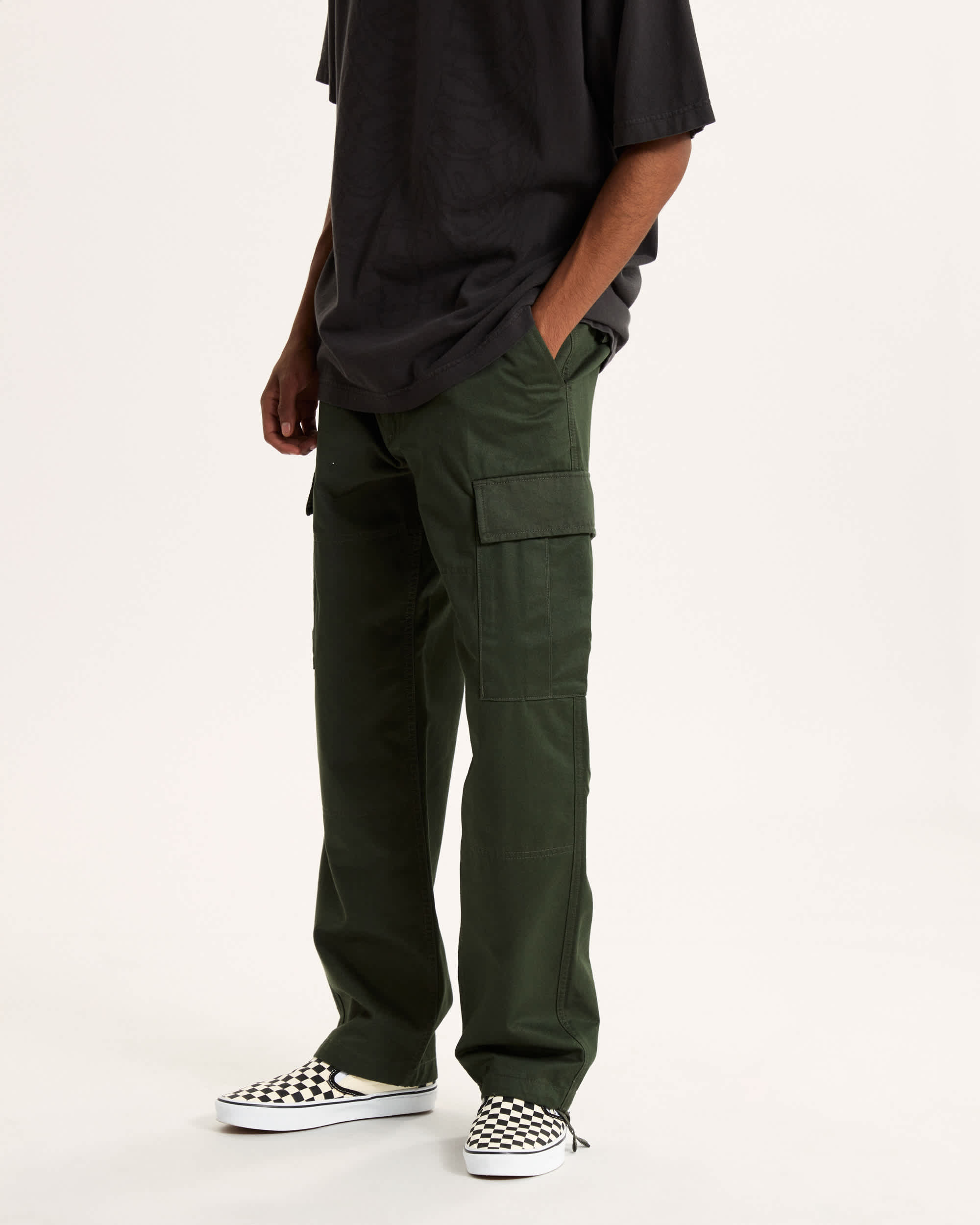 Pantalon Service Cargo Loose Tapered VANS Vert ALT4
