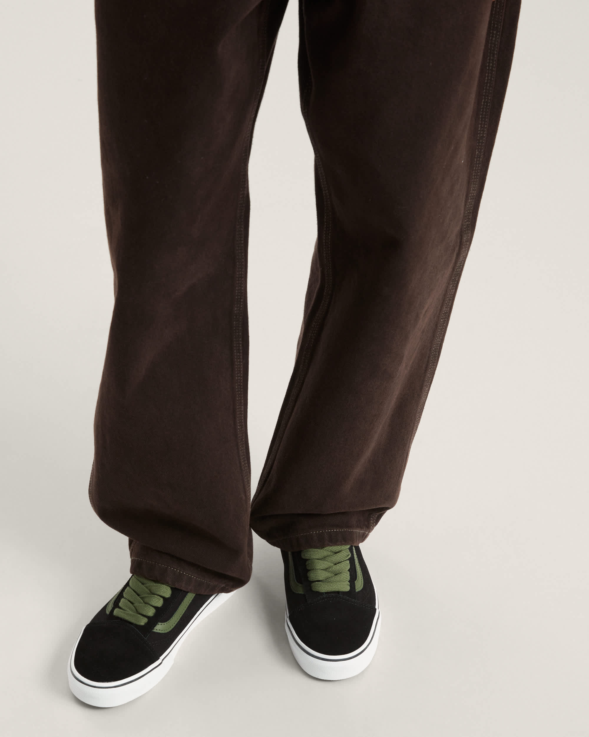 Chaussures Old Skool VANS NoirVert ALT4