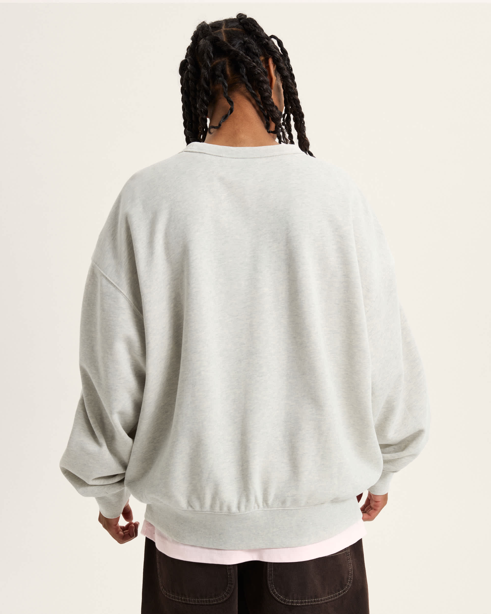 Premium Logo Crew Sweatshirt VANS Grau ALT3