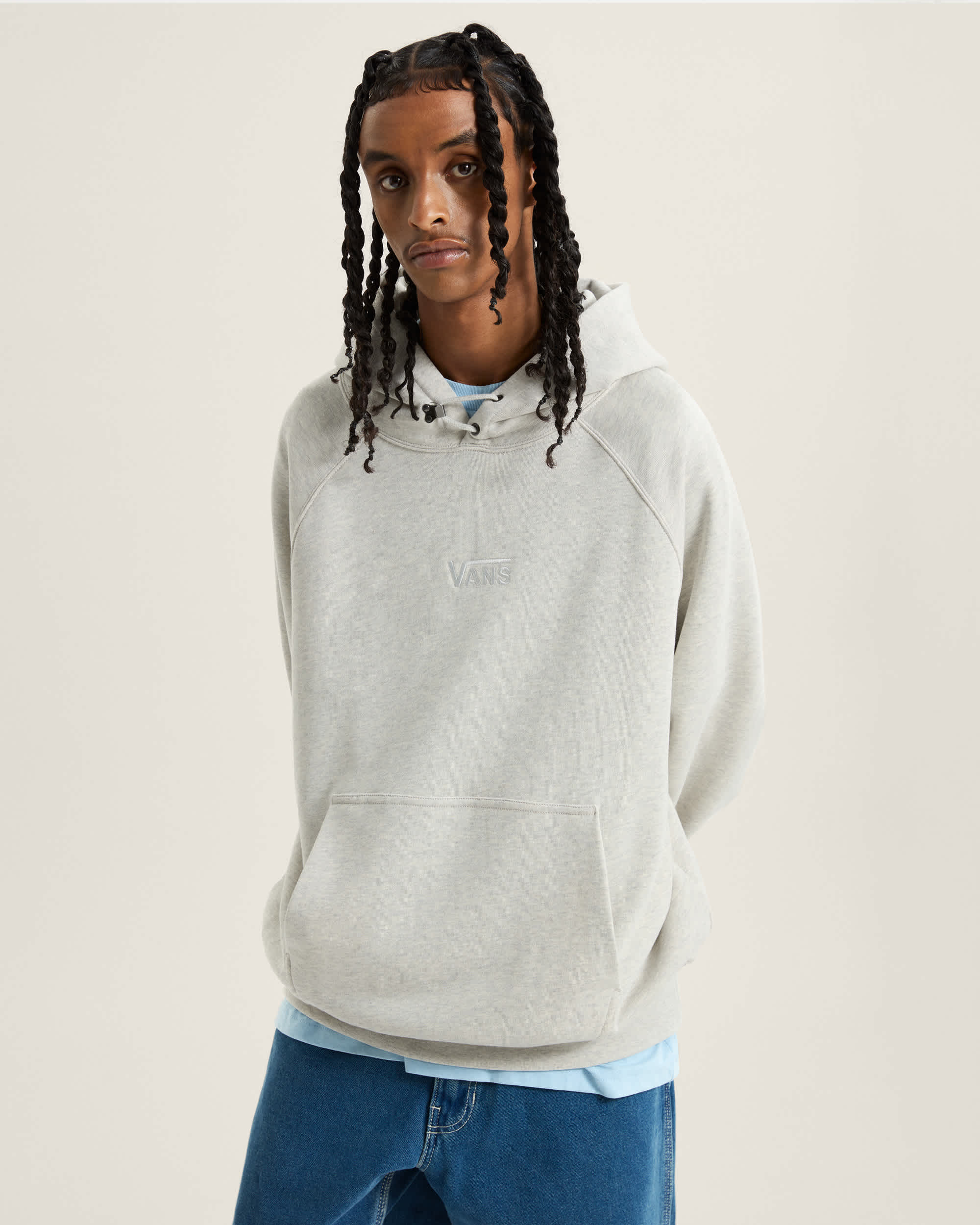 Premium Logo Hoodie VANS Grau ALT2