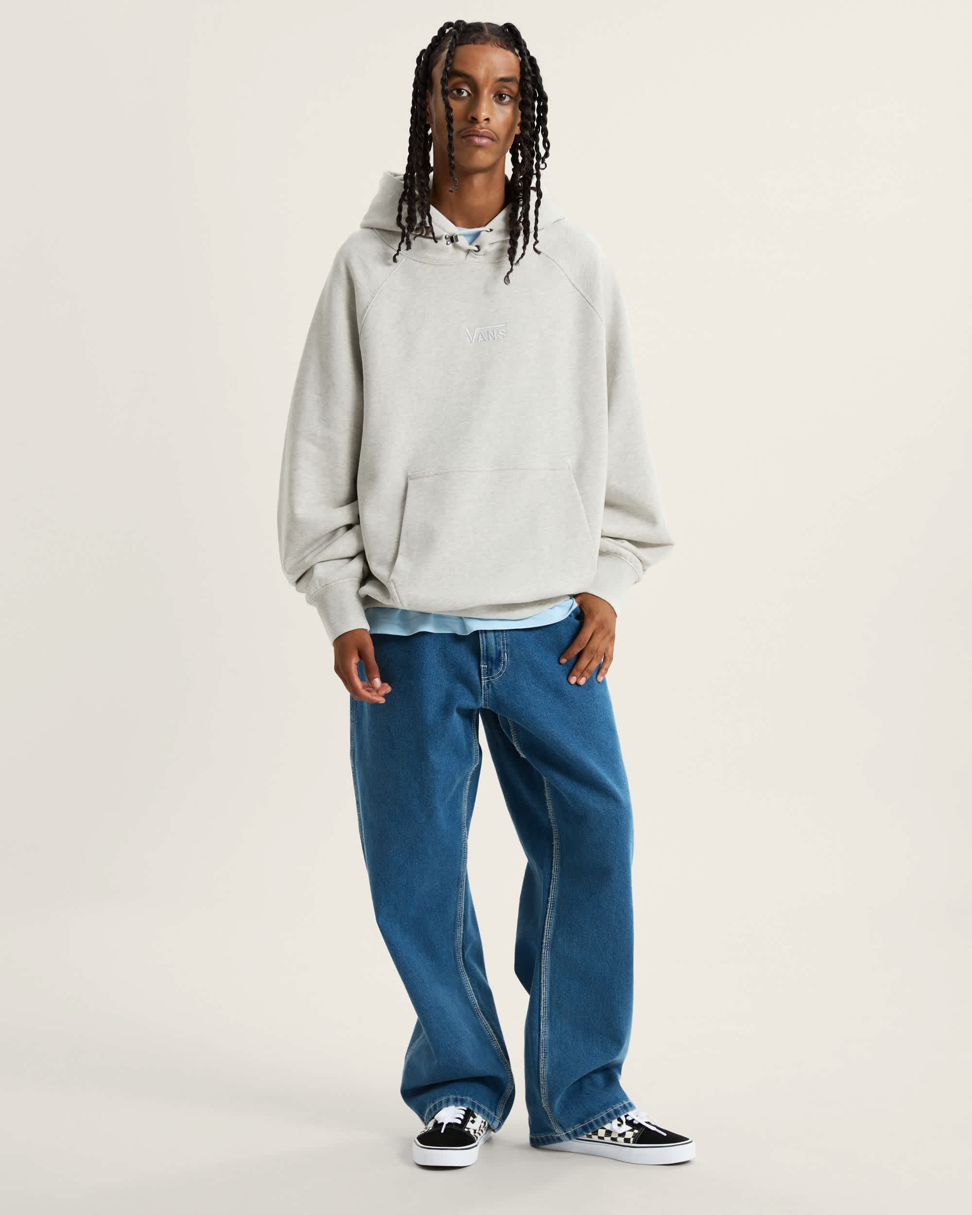 Premium Logo Hoodie VANS Grau ALT5