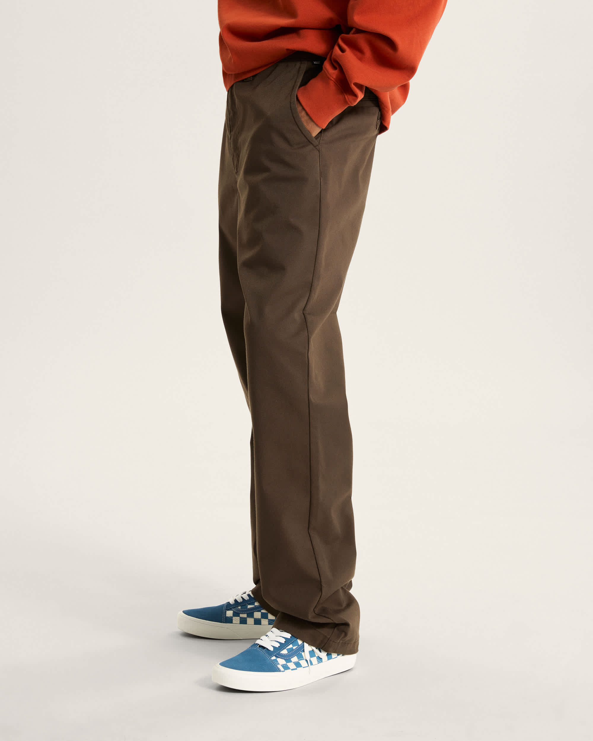 Pantaloni chino Authentic Relaxed VANS Marrone ALT4