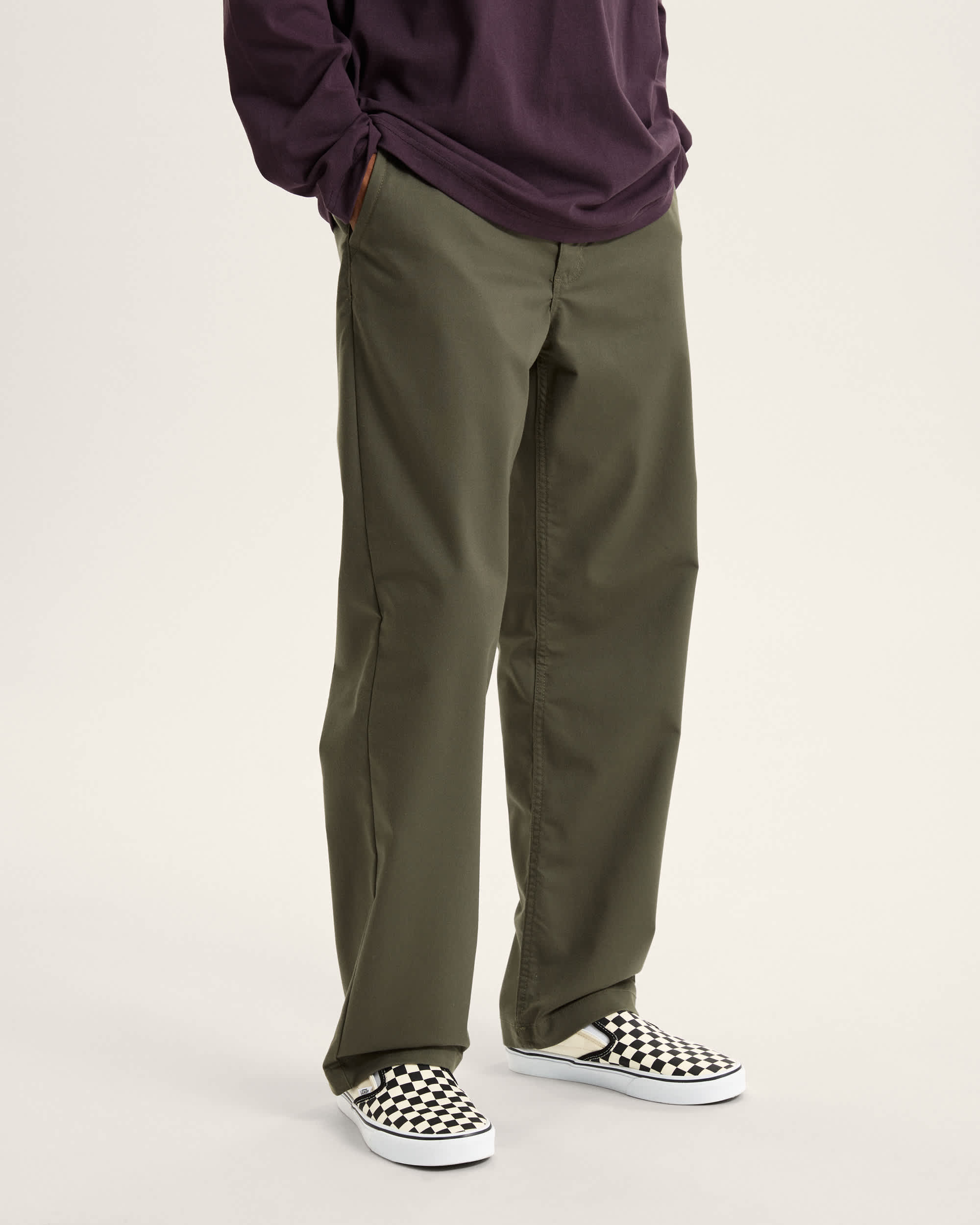 Pantalon Authentic Chino Relaxed VANS Vert ALT2