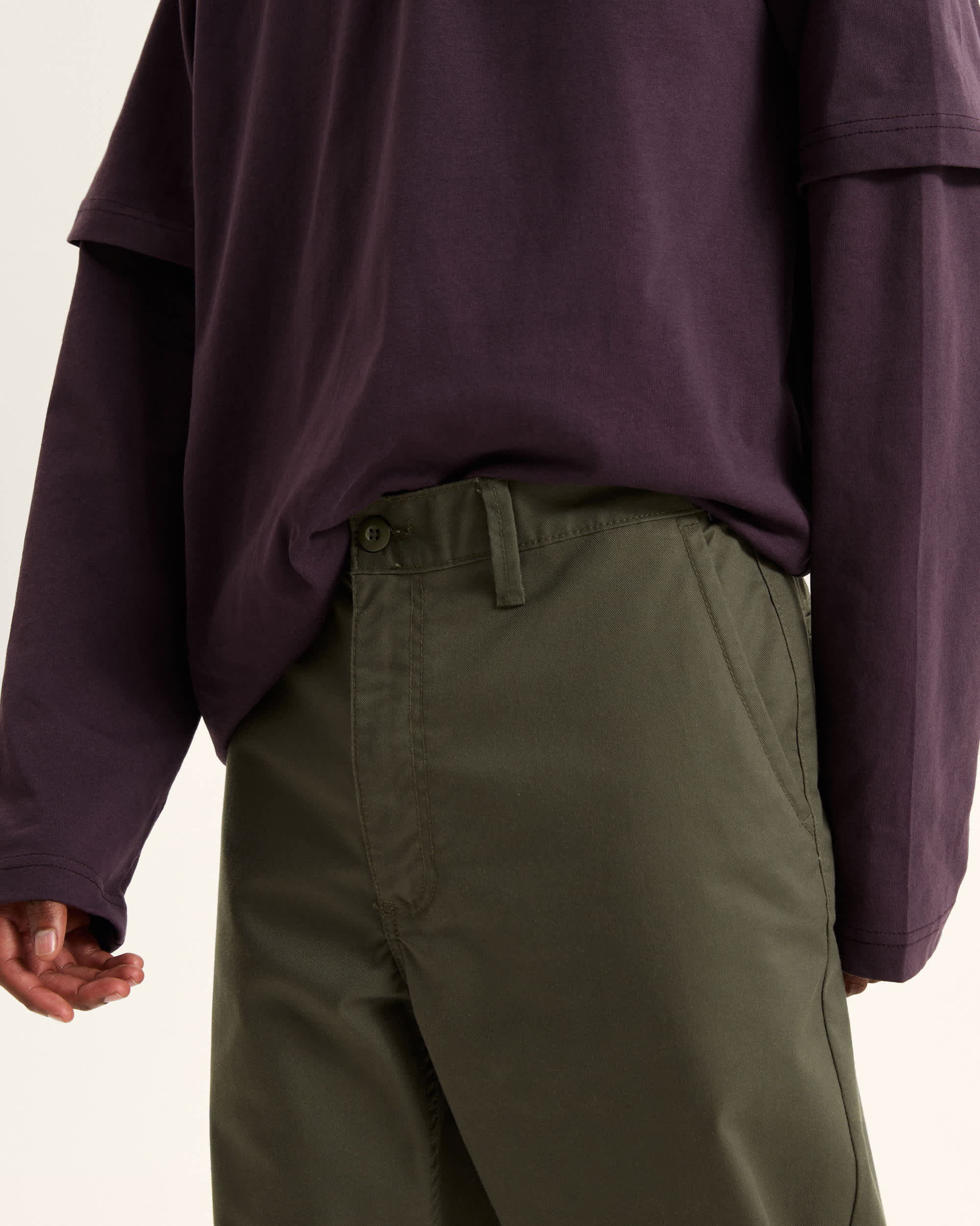 Pantalon Authentic Chino Relaxed VANS Vert ALT5