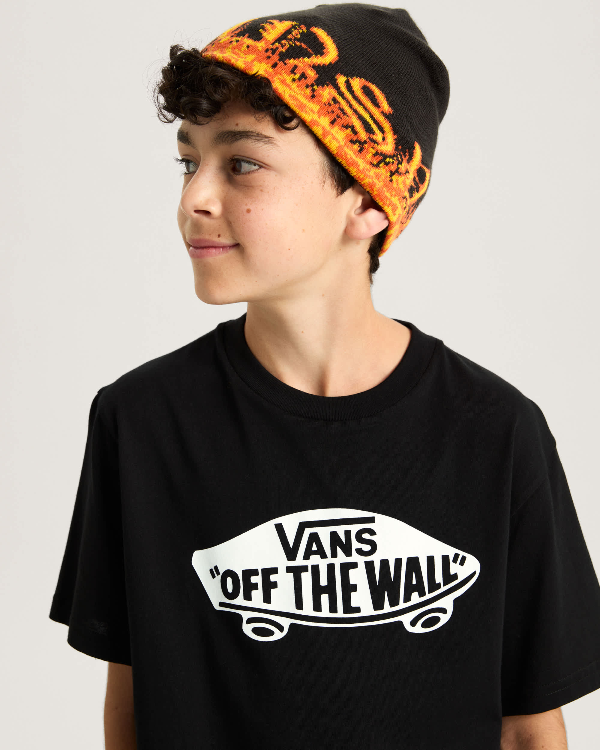 Kids Style 76 TShirt 814 years VANS Black ALT5