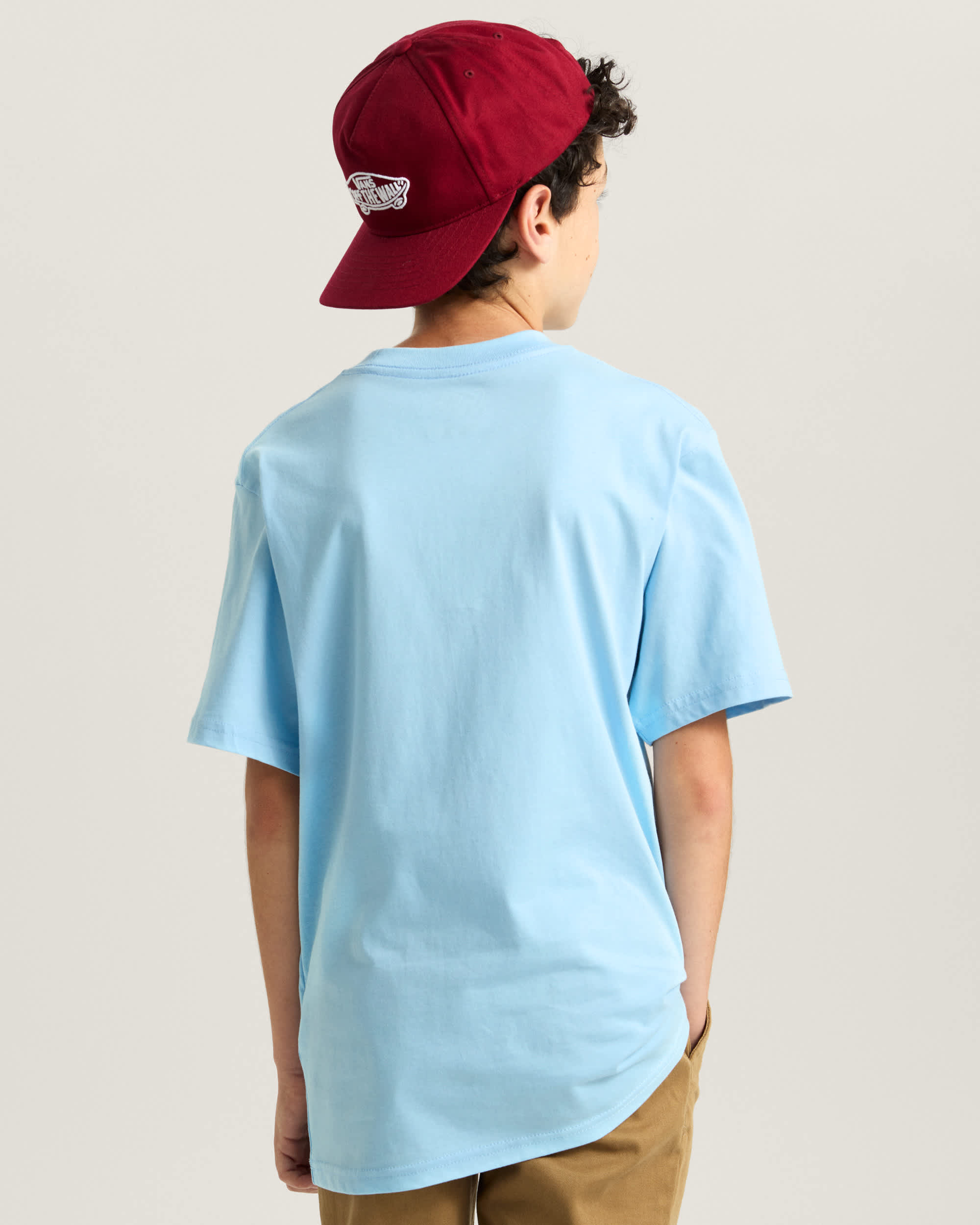 Kids Style 76 TShirt 814 Years VANS Blue ALT3