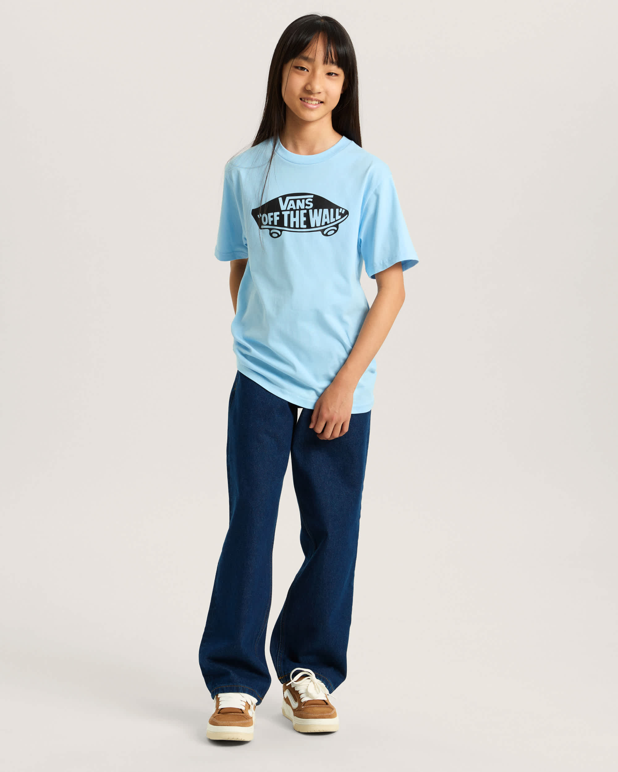Kids Style 76 TShirt 814 Years VANS Blue ALT7