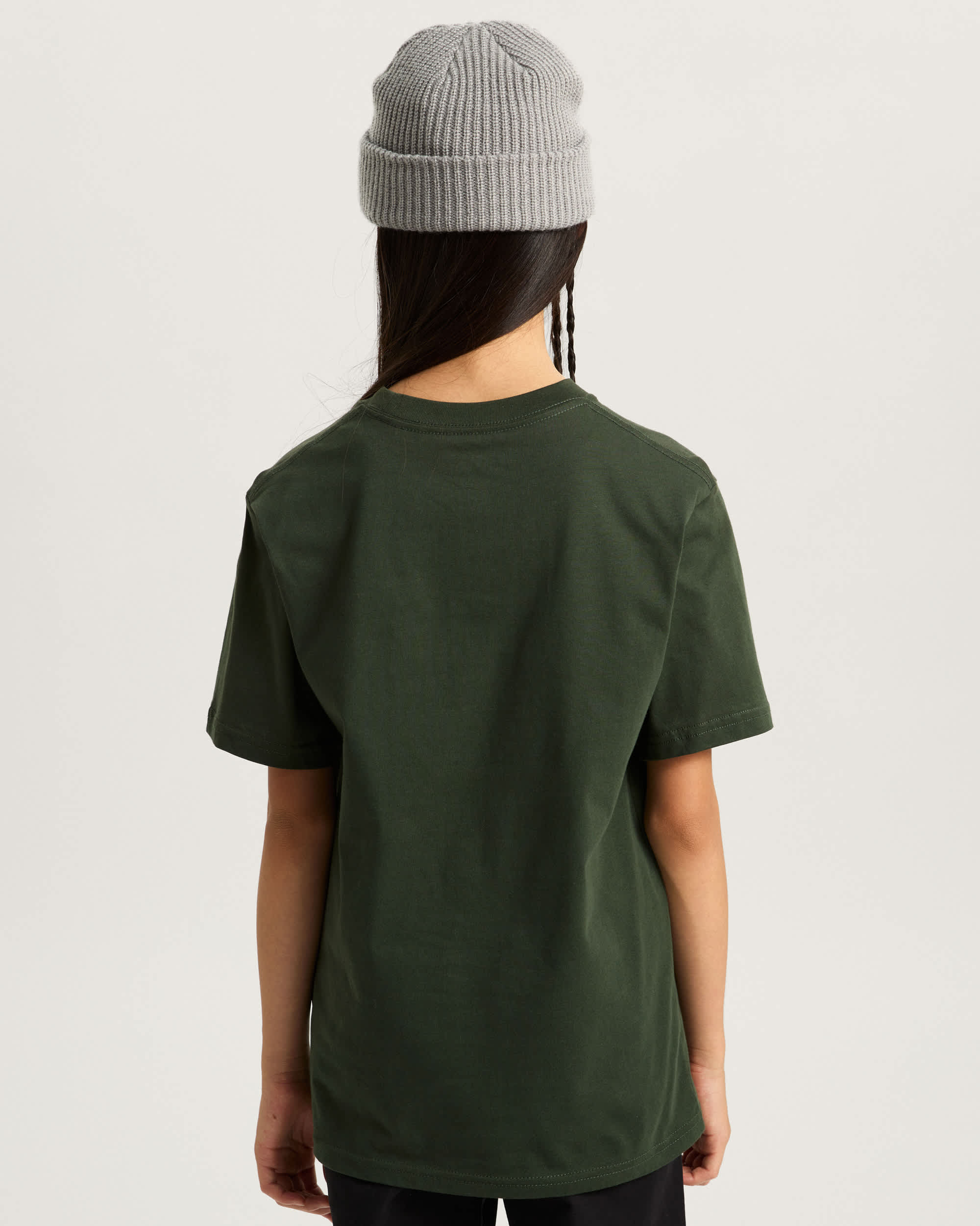 Kids Style 76 TShirt 814 Years VANS Green ALT6