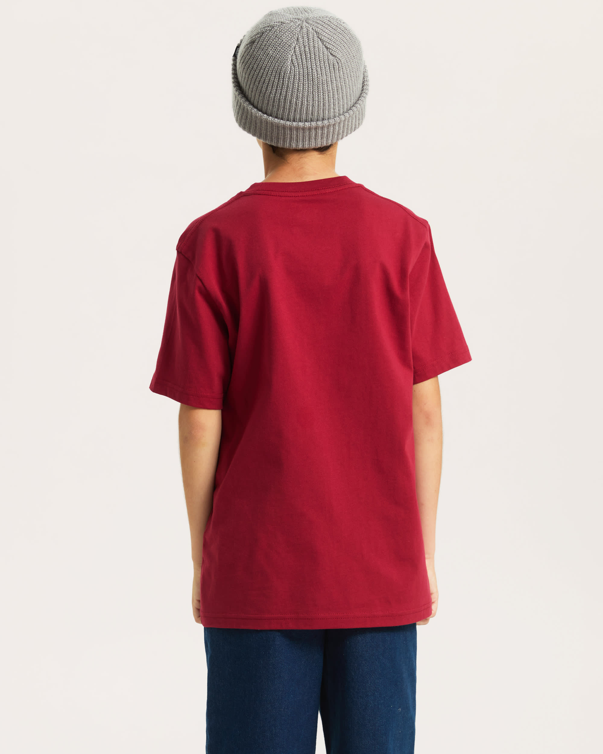 Kinder Vans Classic TShirt 814 Jahre VANS Bordeaux ALT3