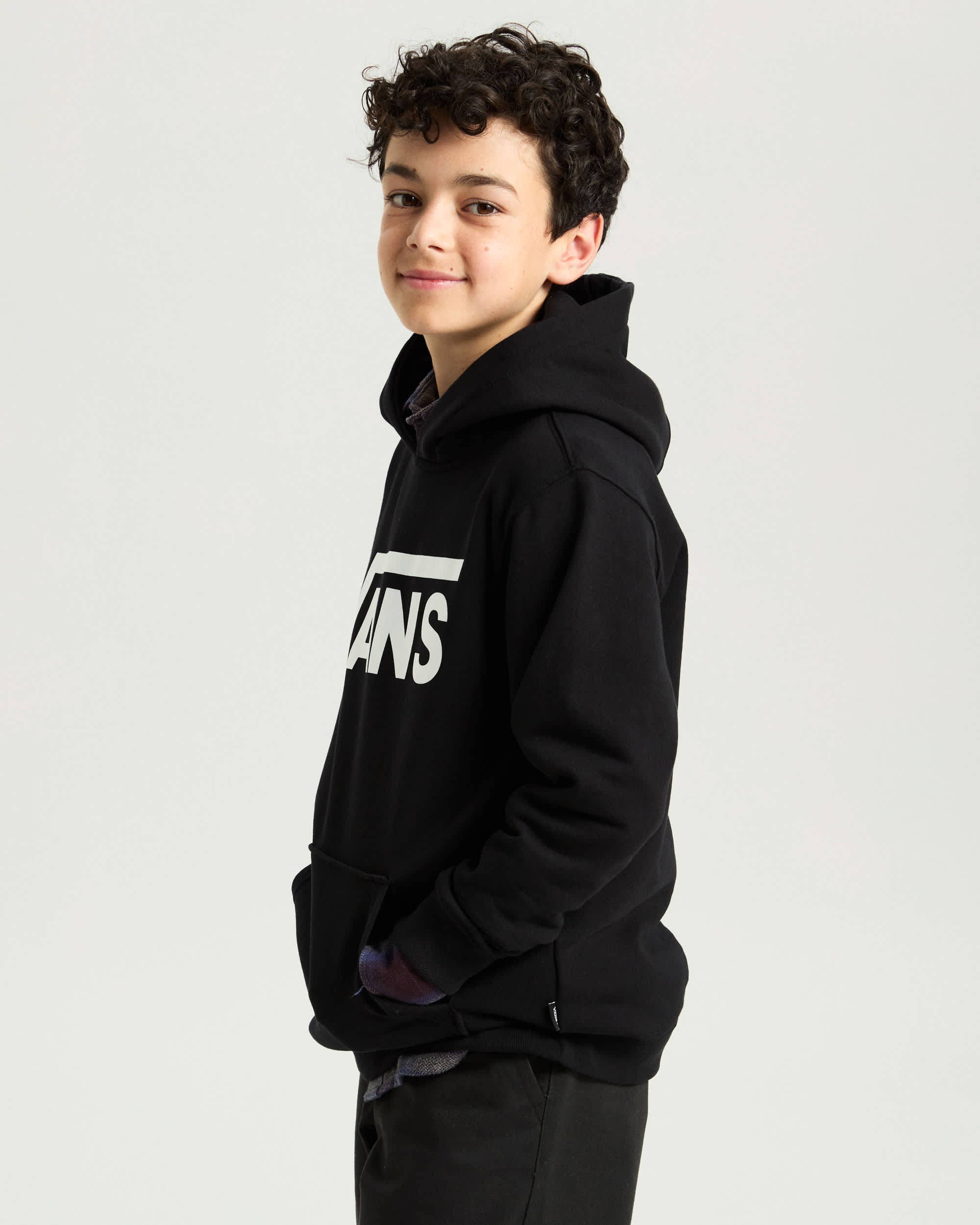 Kinder Vans II Hoodie 814 Jahre VANS Schwarz ALT4