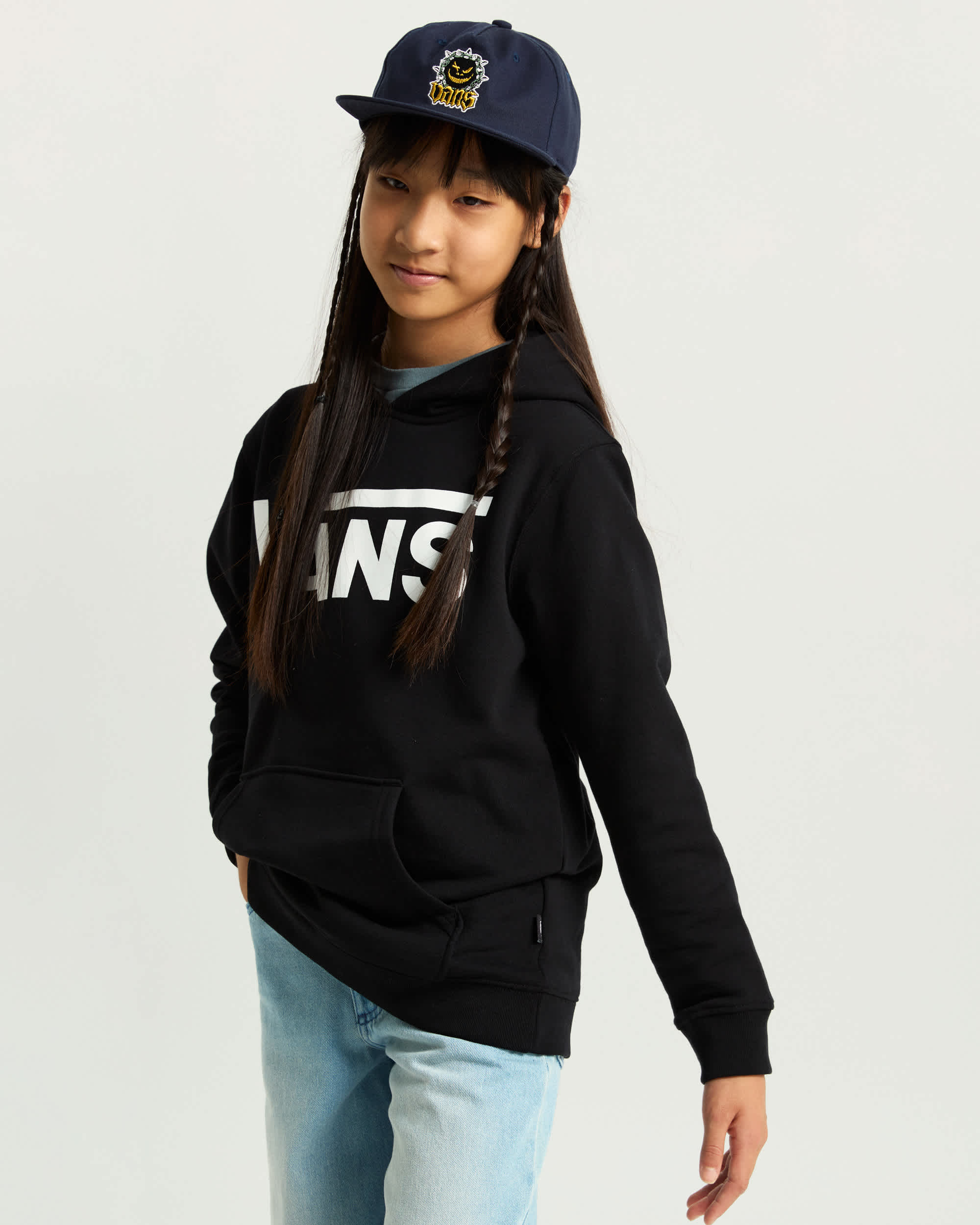 Kinder Vans II Hoodie 814 Jahre VANS Schwarz ALT7