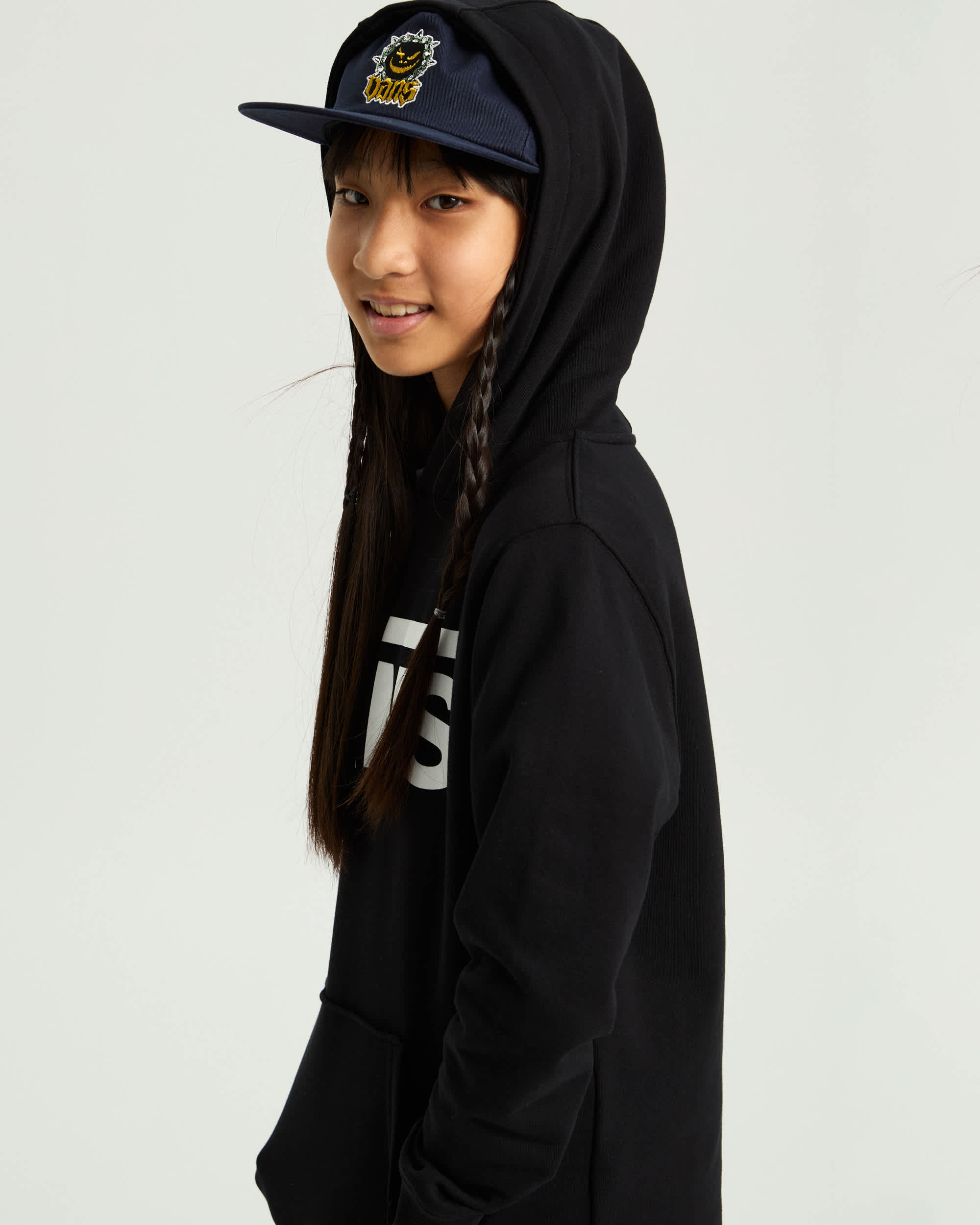 Kinder Vans II Hoodie 814 Jahre VANS Schwarz ALT9