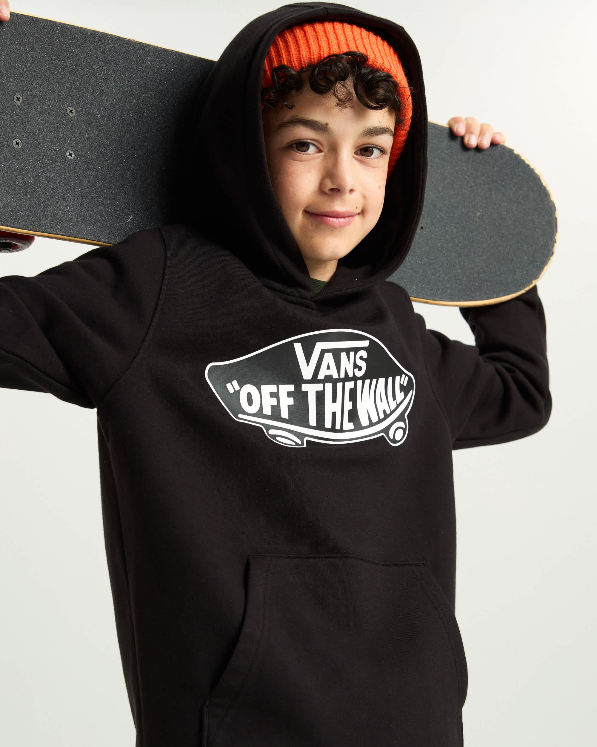 Kinder Style 76 Hoodie 814 Jahre VANS Schwarz ALT5