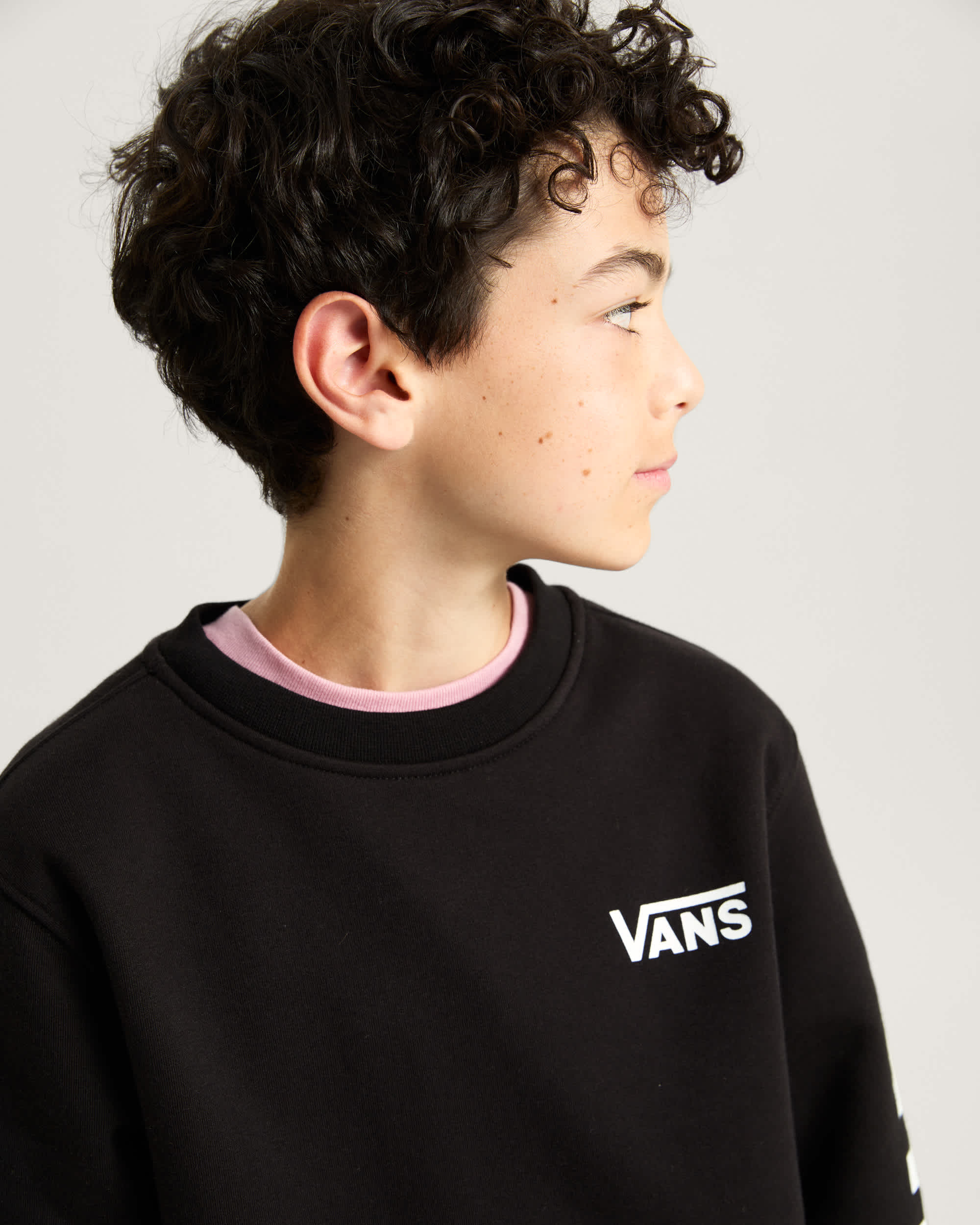 Sweat Exposition Check Enfant 814 ans VANS Noir ALT4