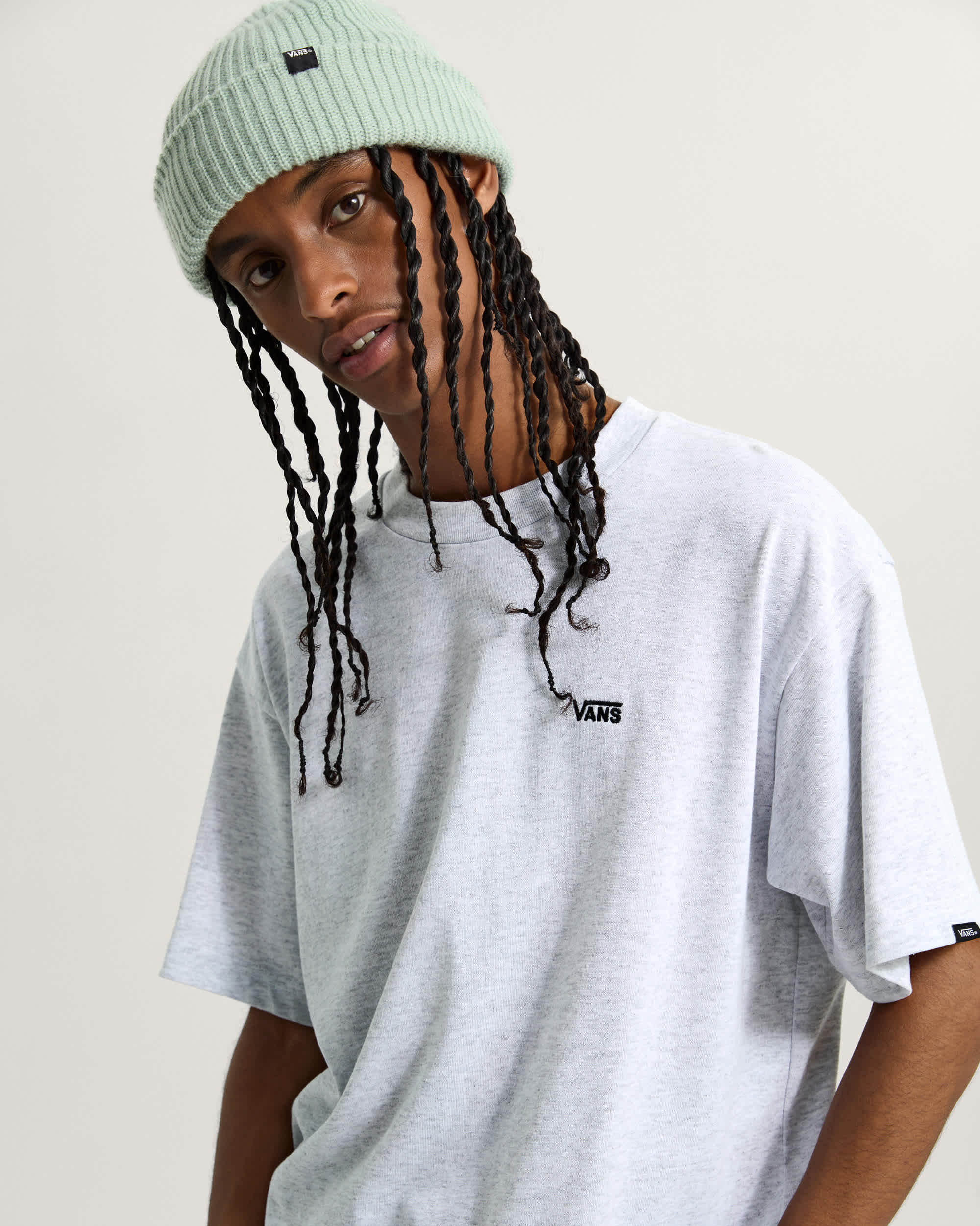 Left Chest II Logo Tee VANS Grijs ALT2