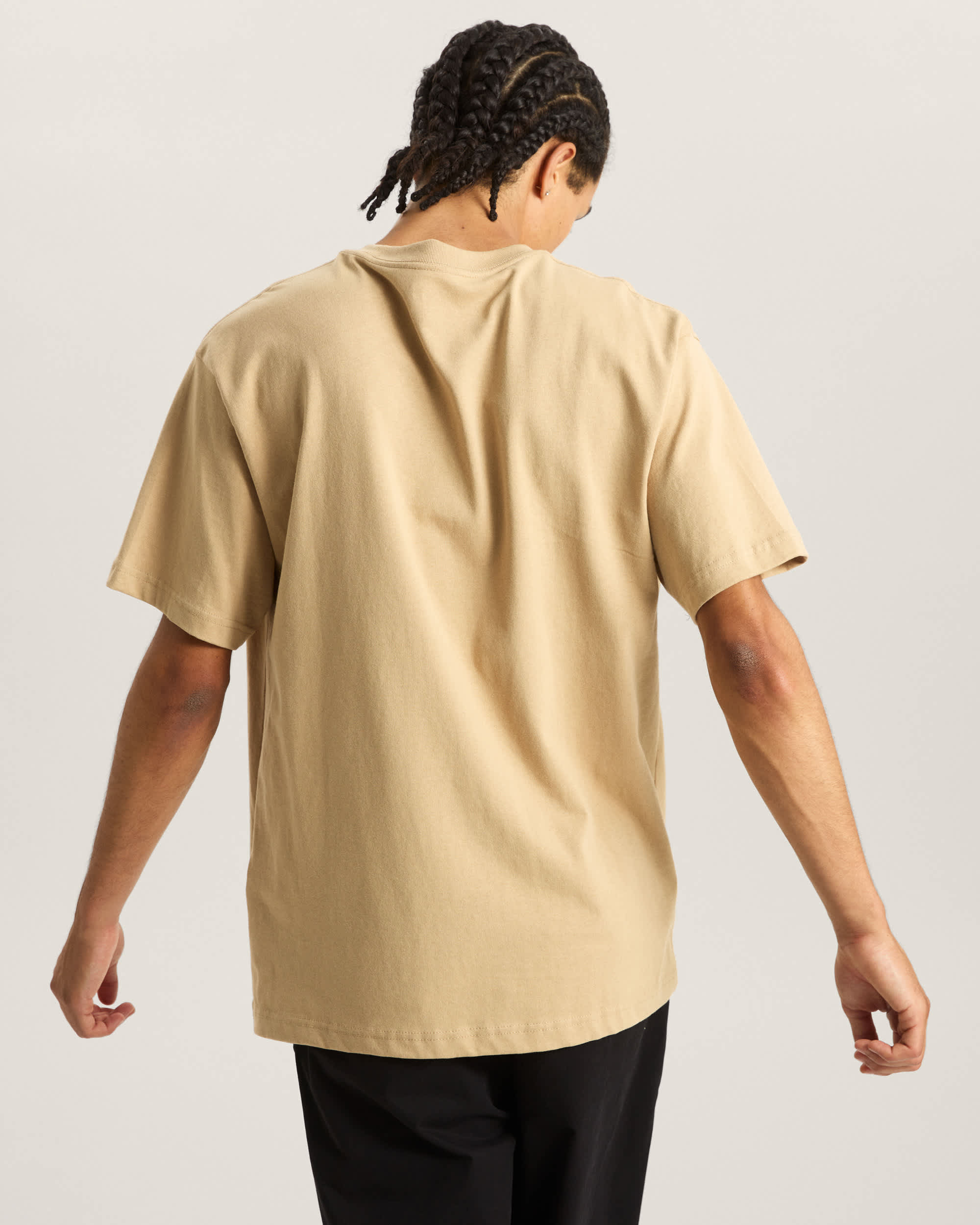 Left Chest Logo II TShirt VANS Beige ALT3