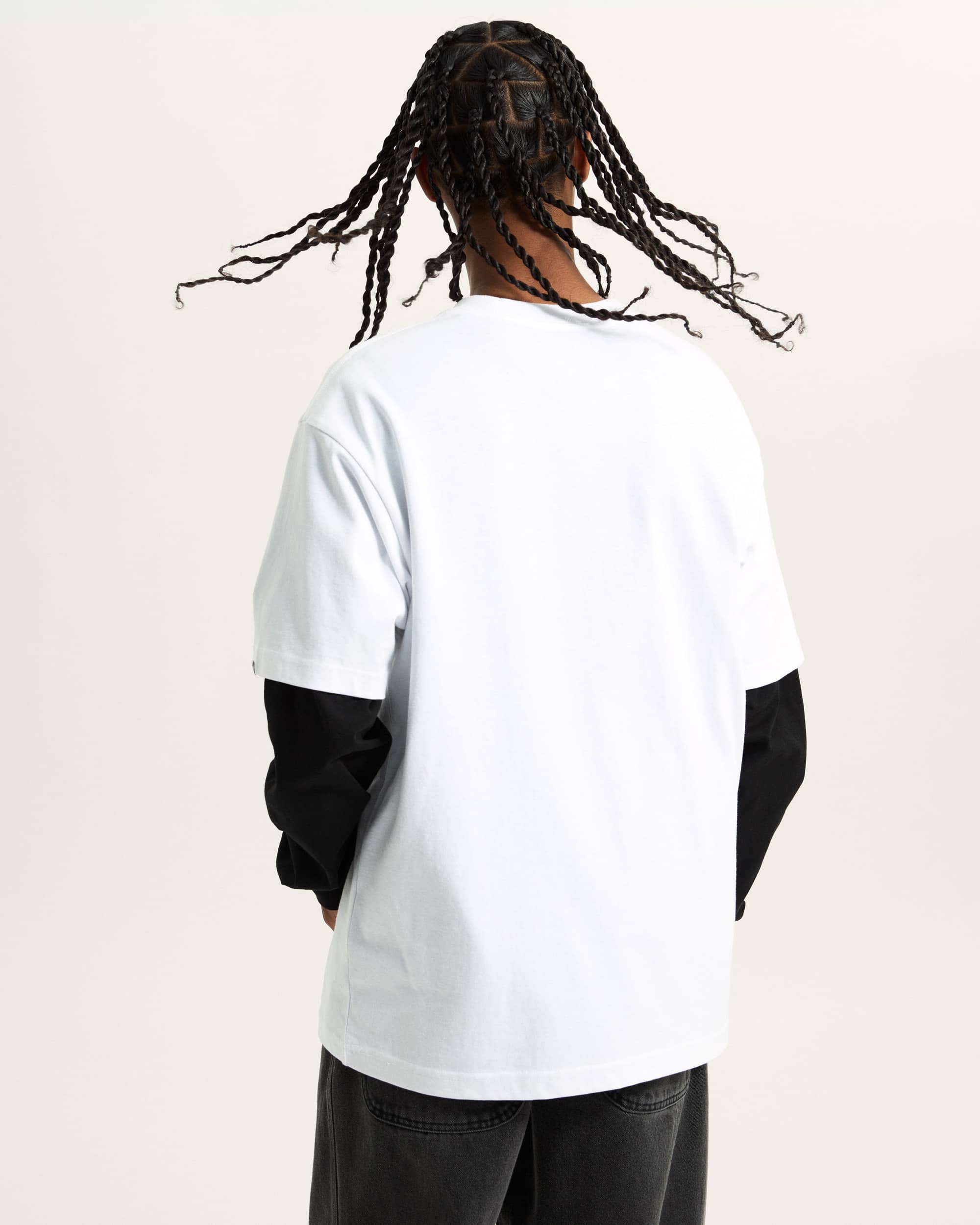 Tshirt Left Chest Logo II VANS Branco ALT3