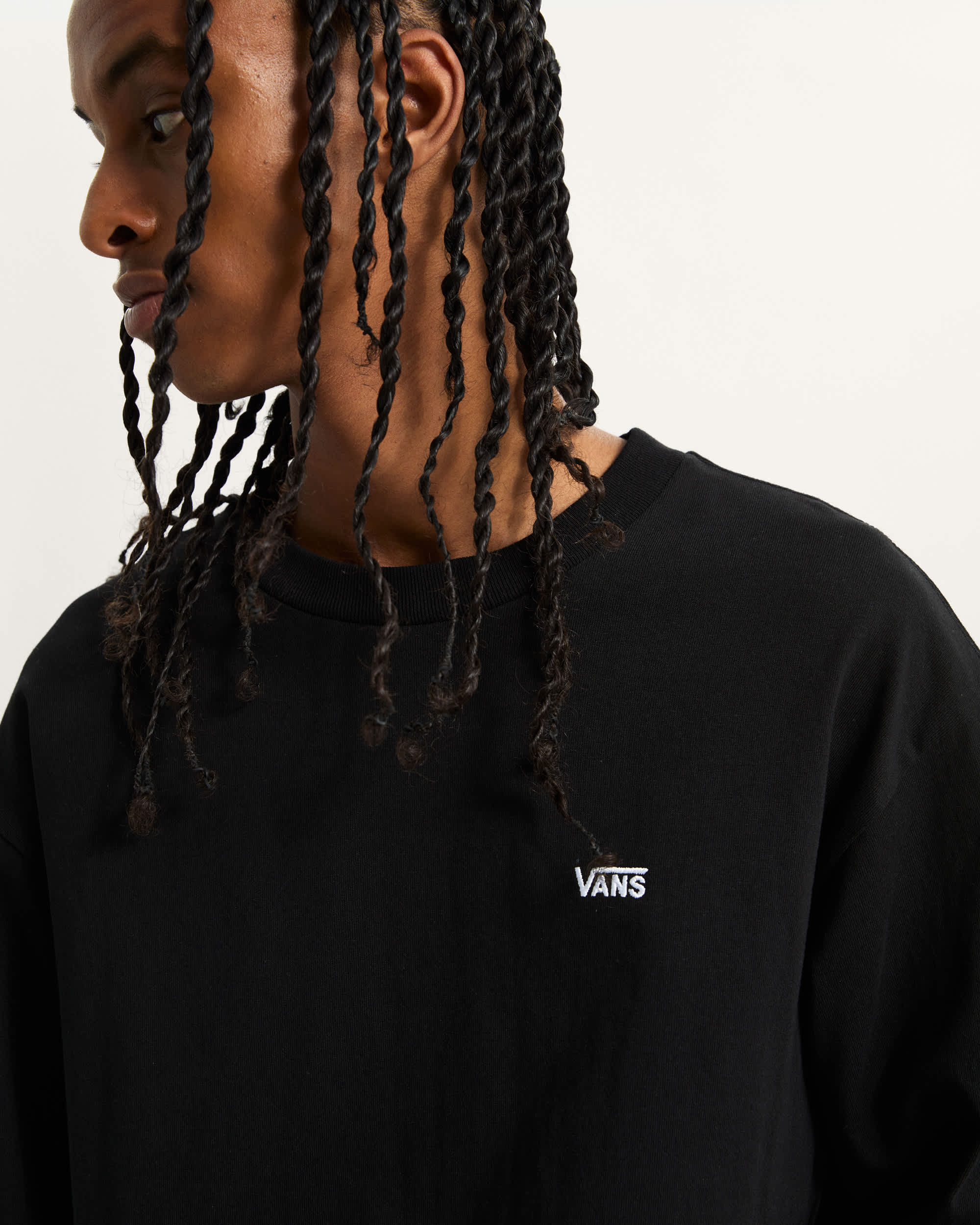 Left Chest II Logo Tee VANS Zwart ALT6