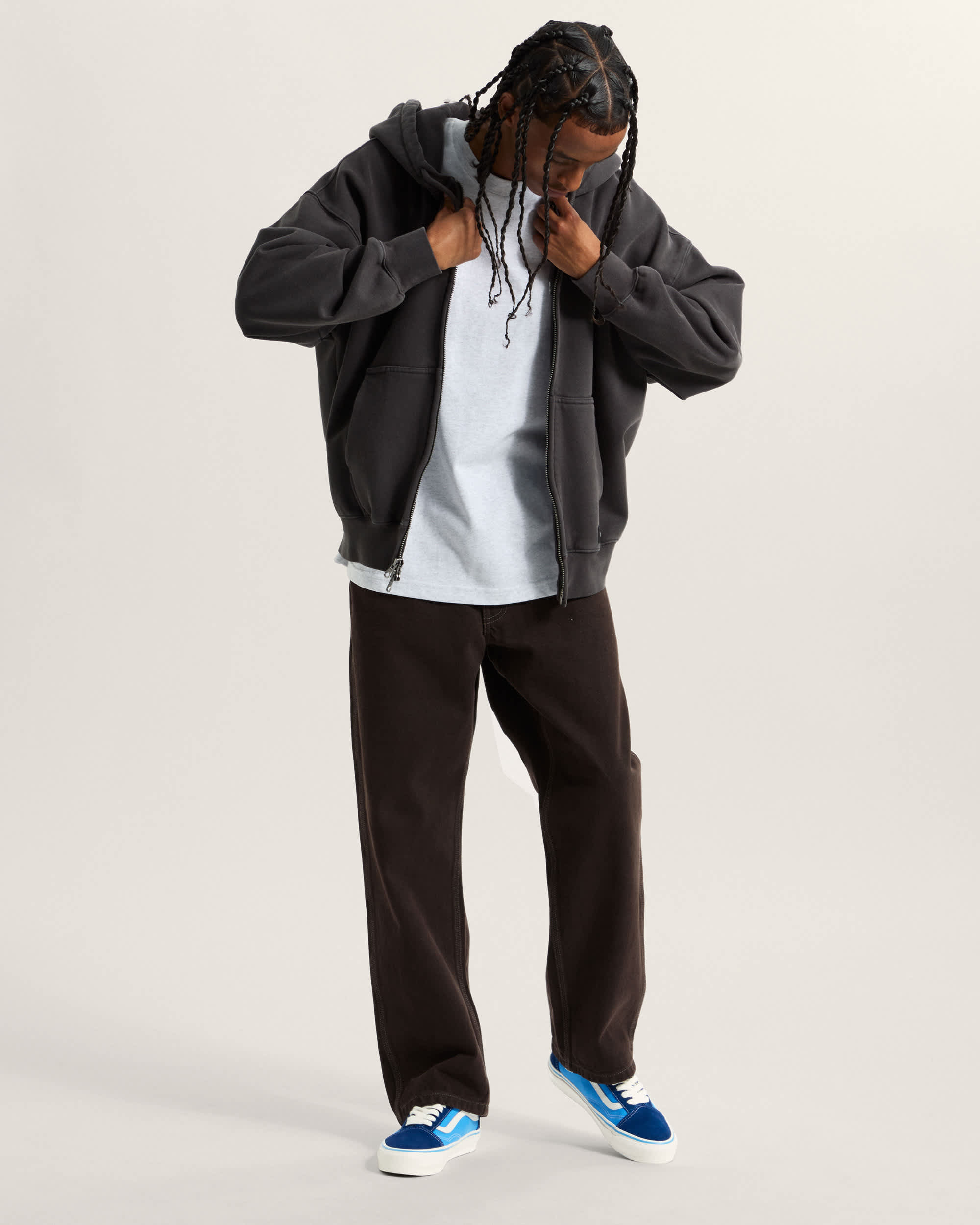 Style 76 TShirt VANS Grau ALT5