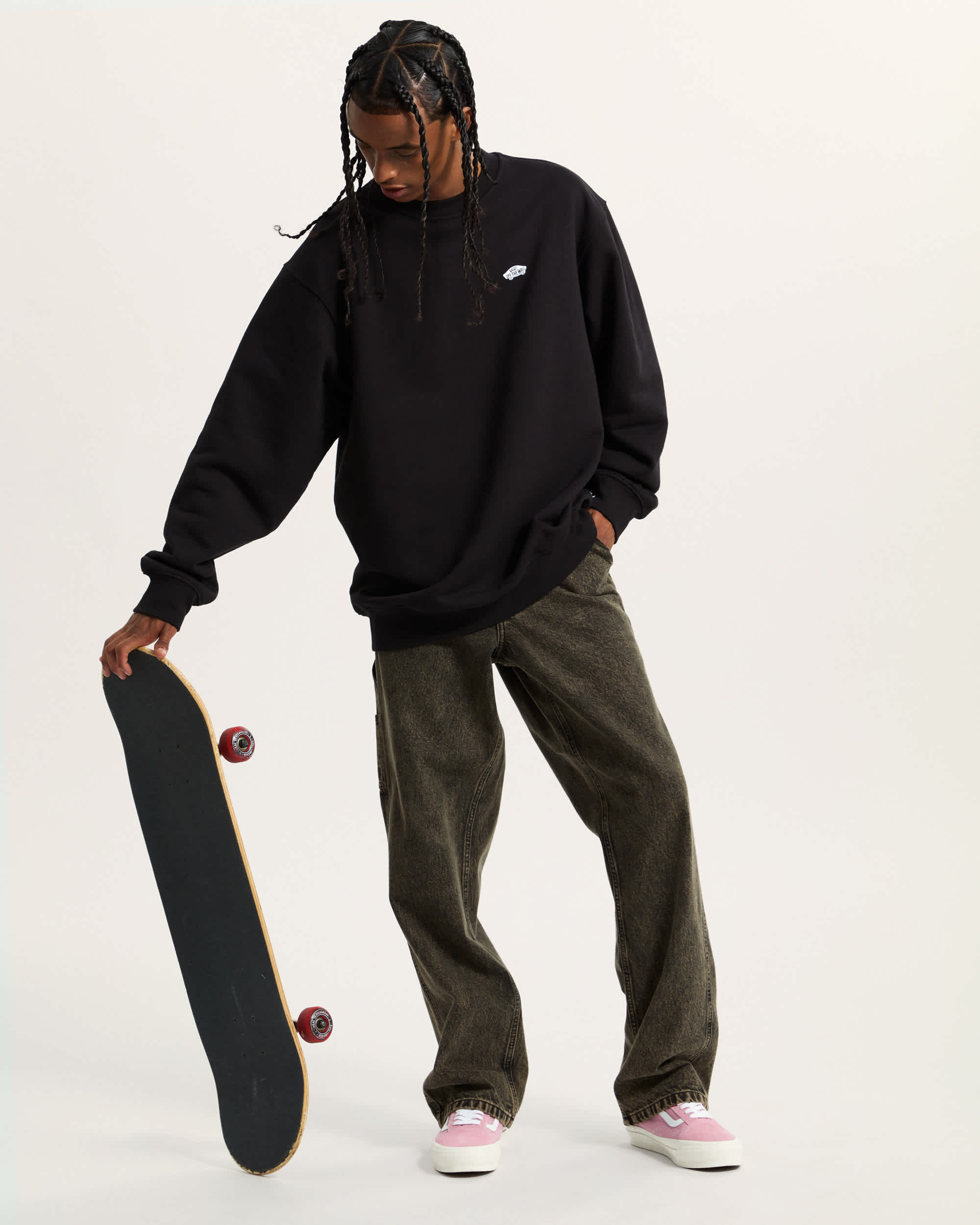 Style 76 Sweatshirt VANS Schwarz ALT4