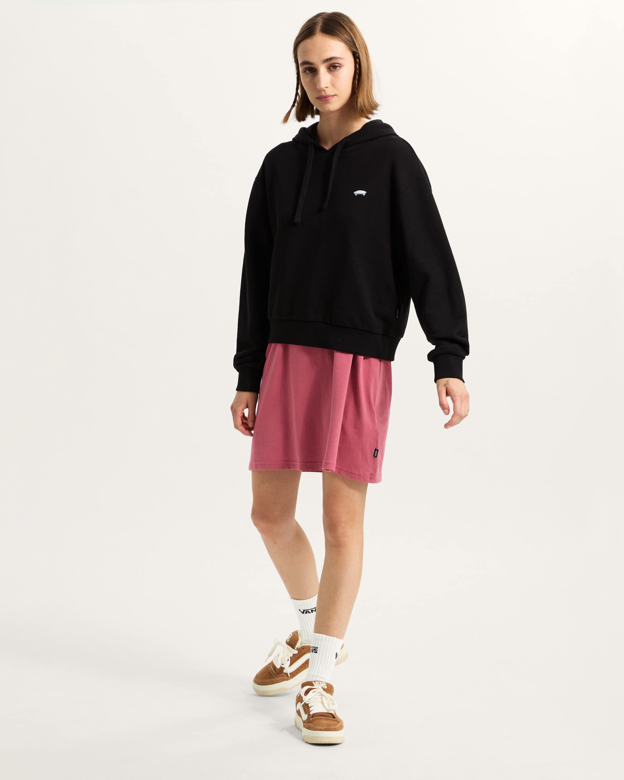 Felpa con cappuccio Salton VANS Nero ALT4