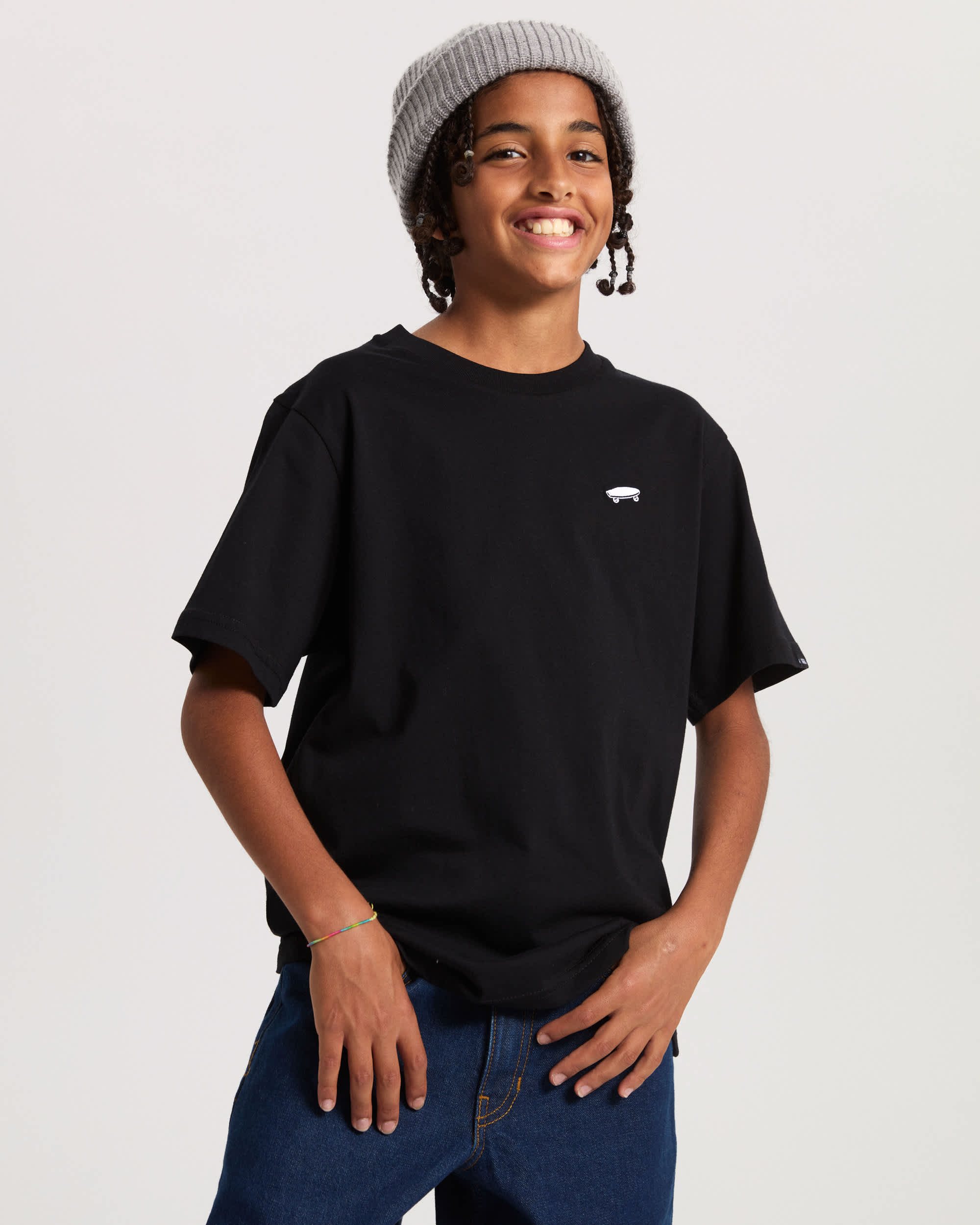 Kinder Salton TShirt 814 Jahre VANS Schwarz ALT2