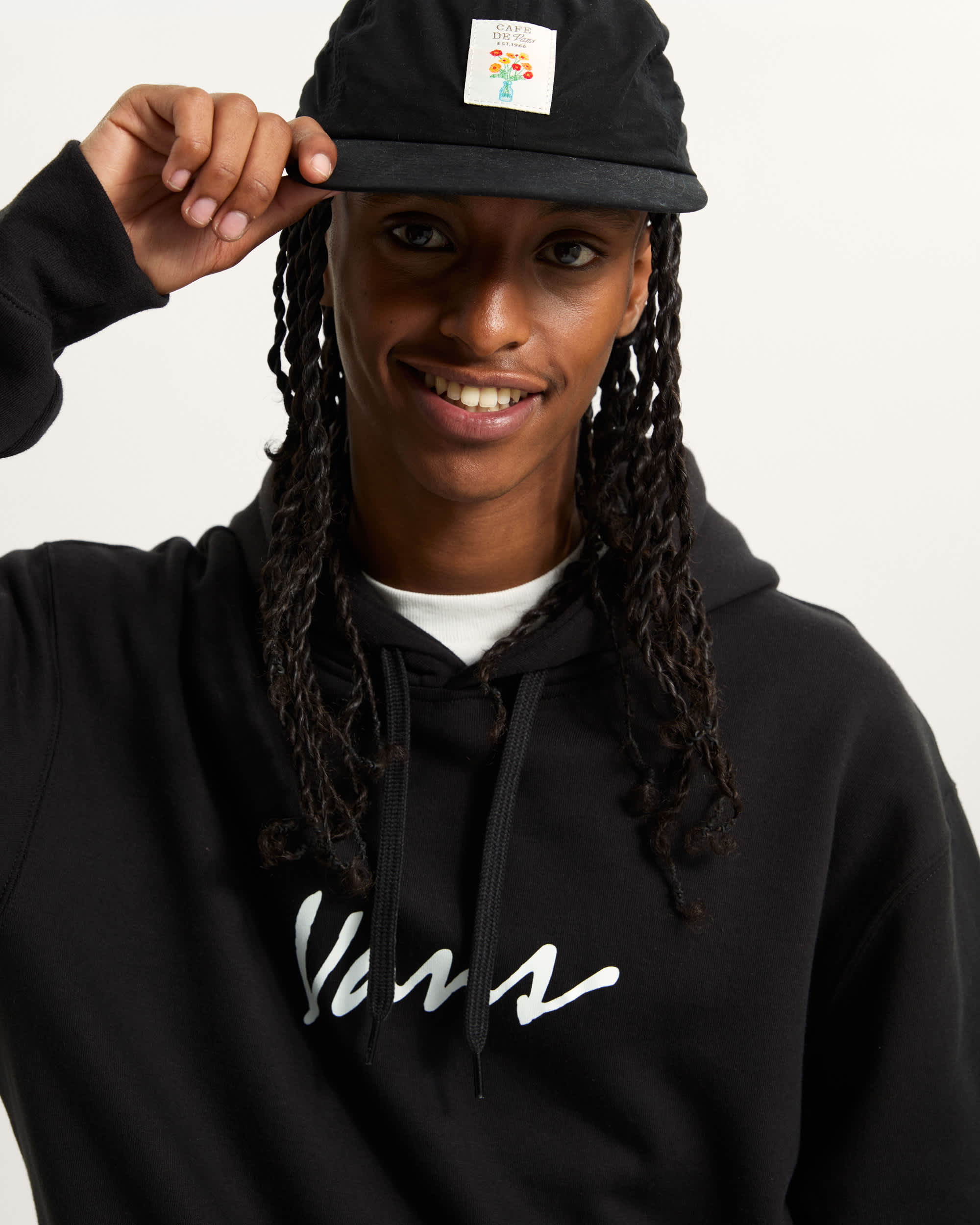 Scripted Vans Pullover Hoodie VANS Black ALT7